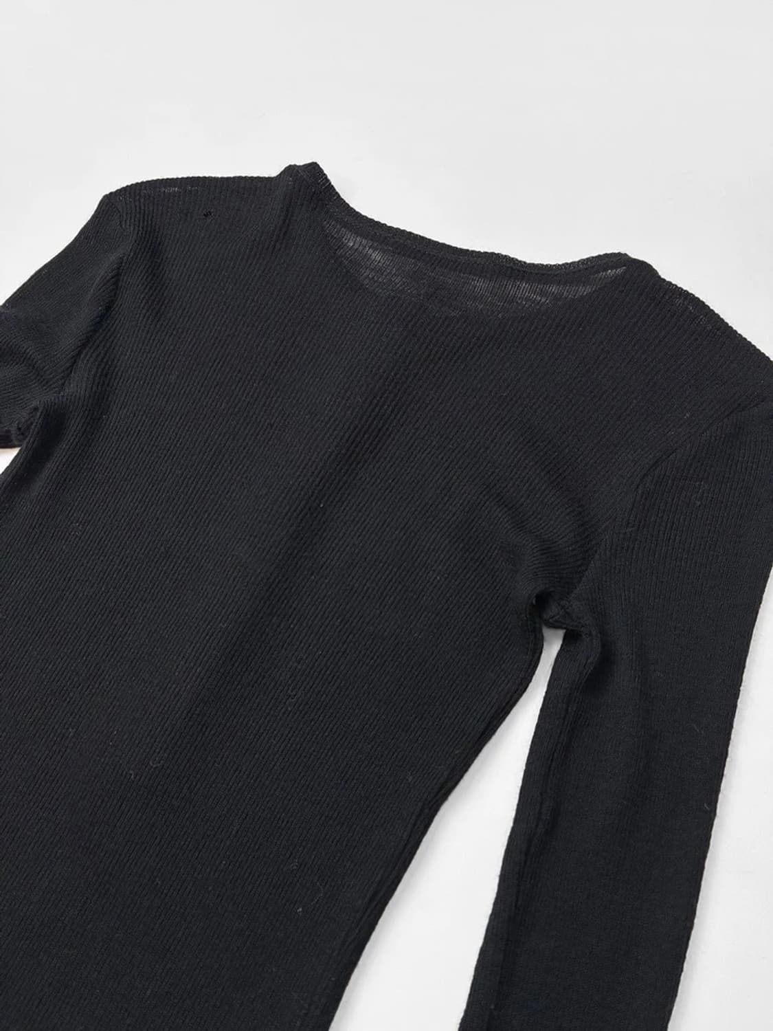 알렉산더왕 쉬폰 버튼 롱 슬리브 PN5415 상품이미지5