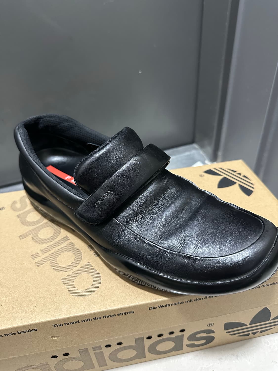 프라다 스포츠 스트랩 로퍼 7.5 상품이미지4