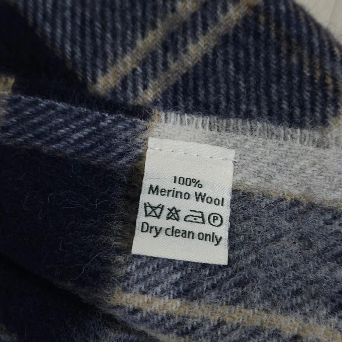 아브라함문 문트레이드 메리노울 체크 머플러 상품이미지4