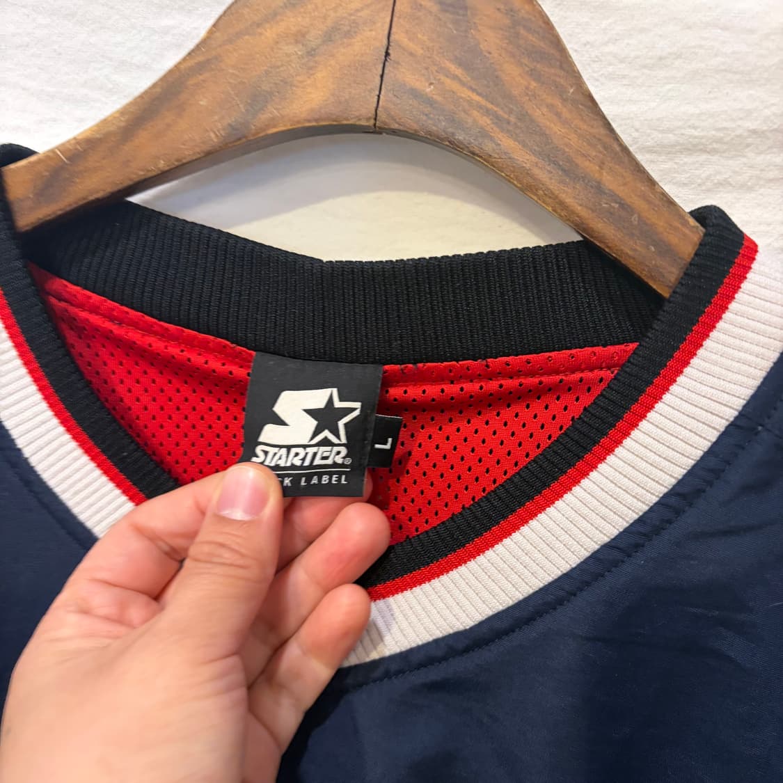 스타터 USA 바람막이 풀오버 아노락 웜업 상품이미지4