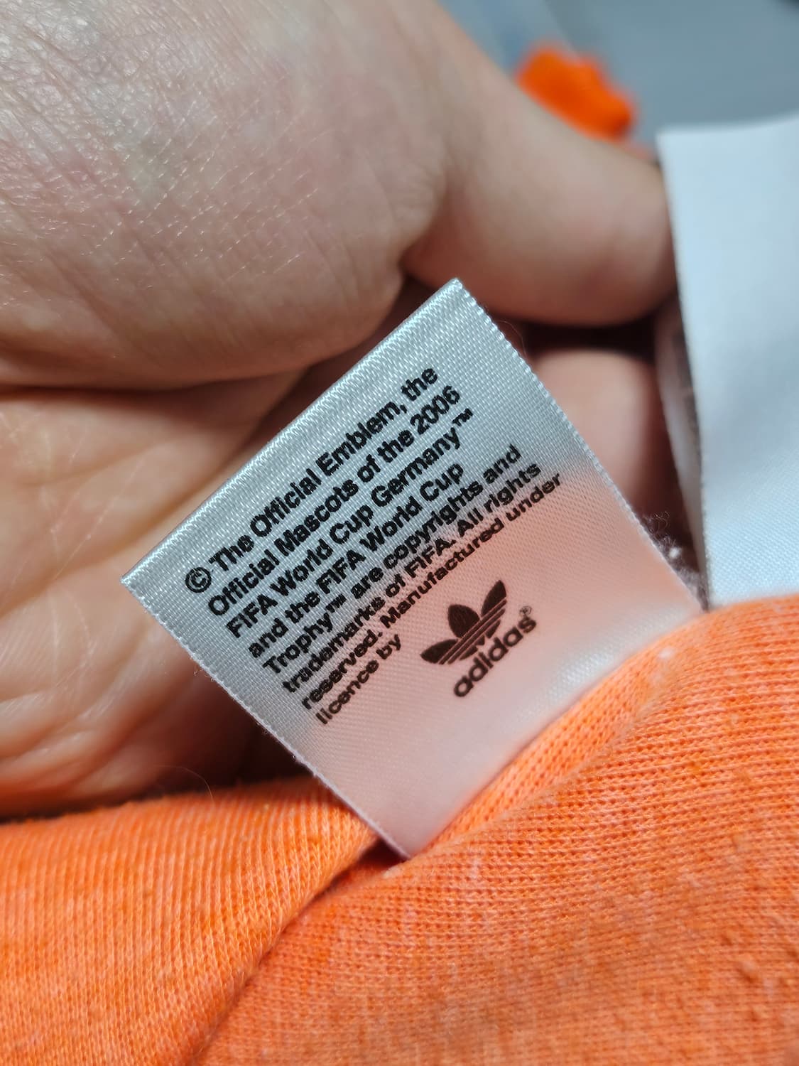 아디다스 네덜란드 국대 트랙탑 져지 자켓 S 상품이미지10