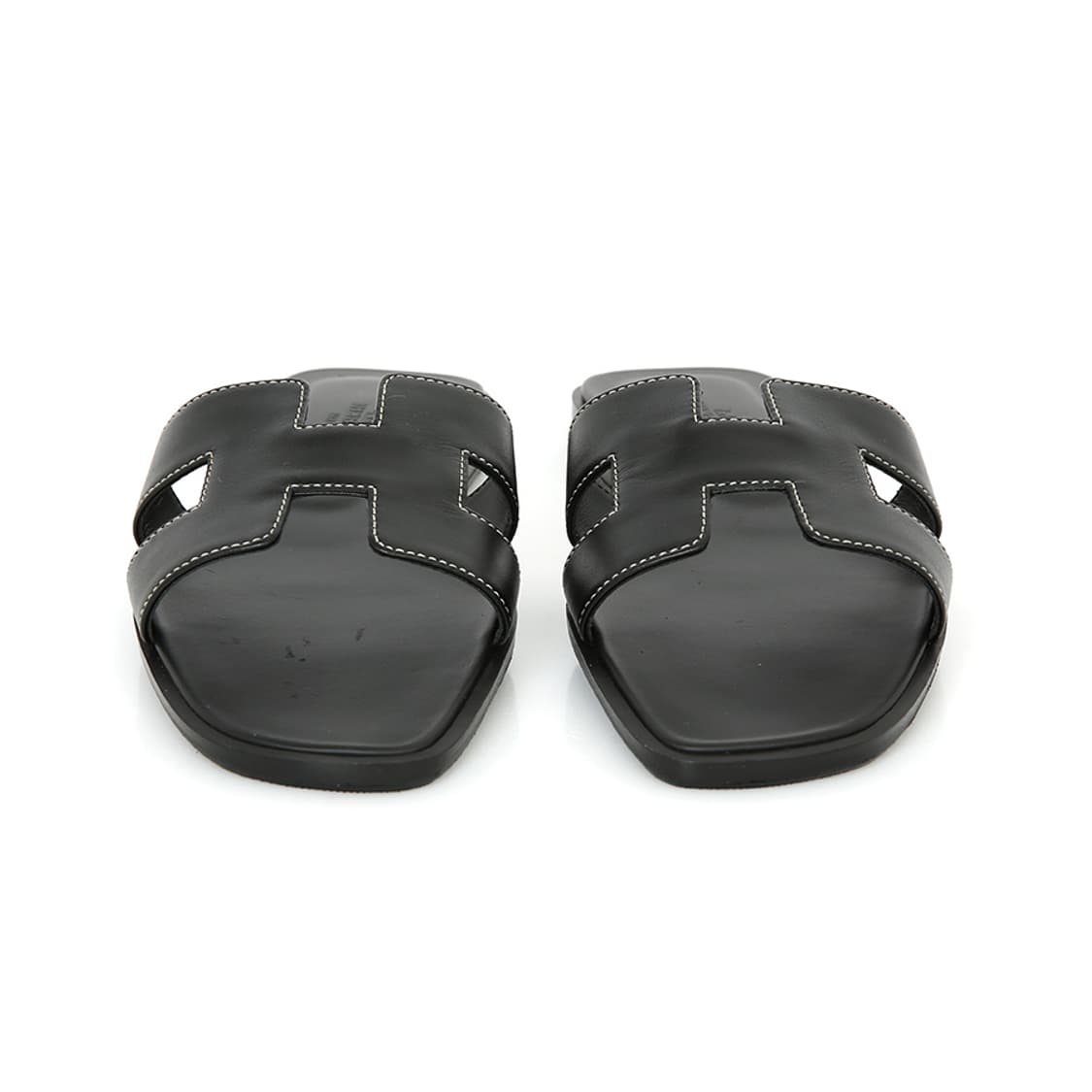 에르메스 오란 샌들 오랑 블랙 슬리퍼 oran H021056Z 상품이미지2