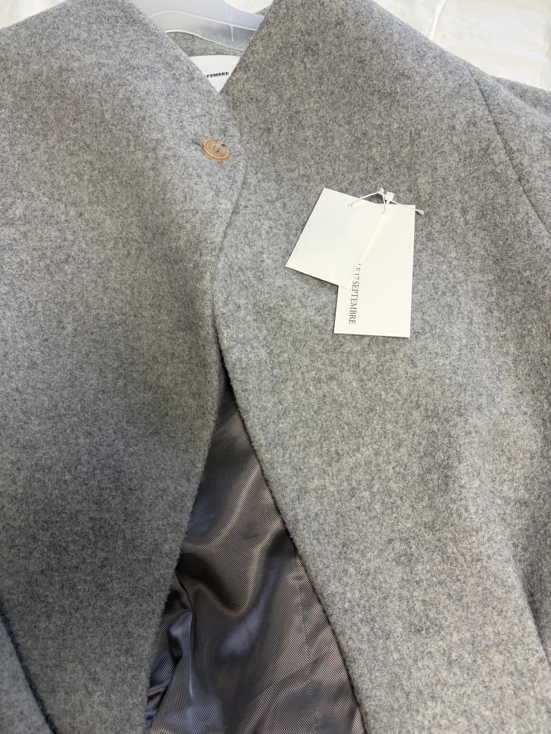 le17septembre 오버사이즈드 울자켓 상품이미지5