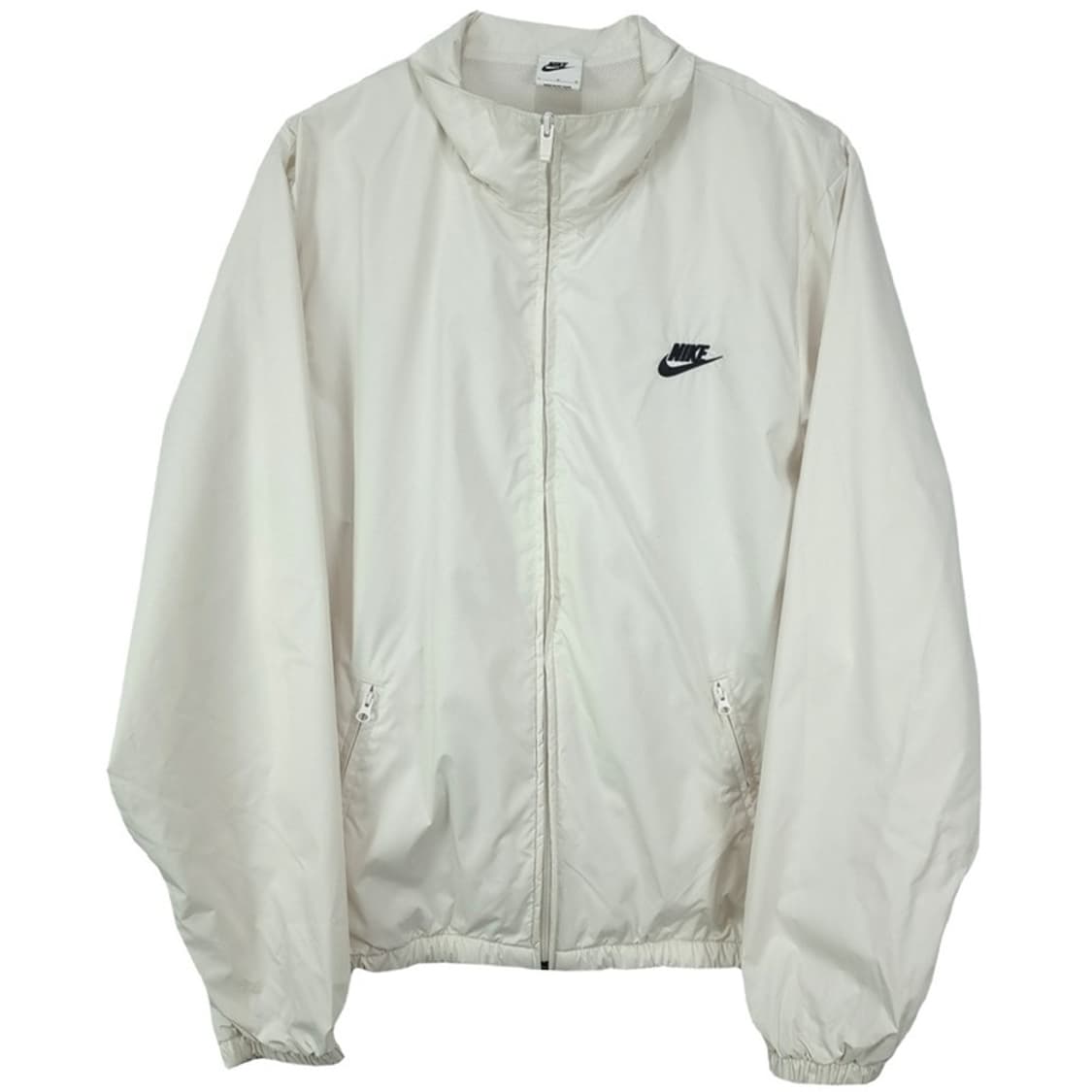 [나이키] 뒷판 빅로고 자수 바람막이 자켓 아이보리 M18985 상품이미지2