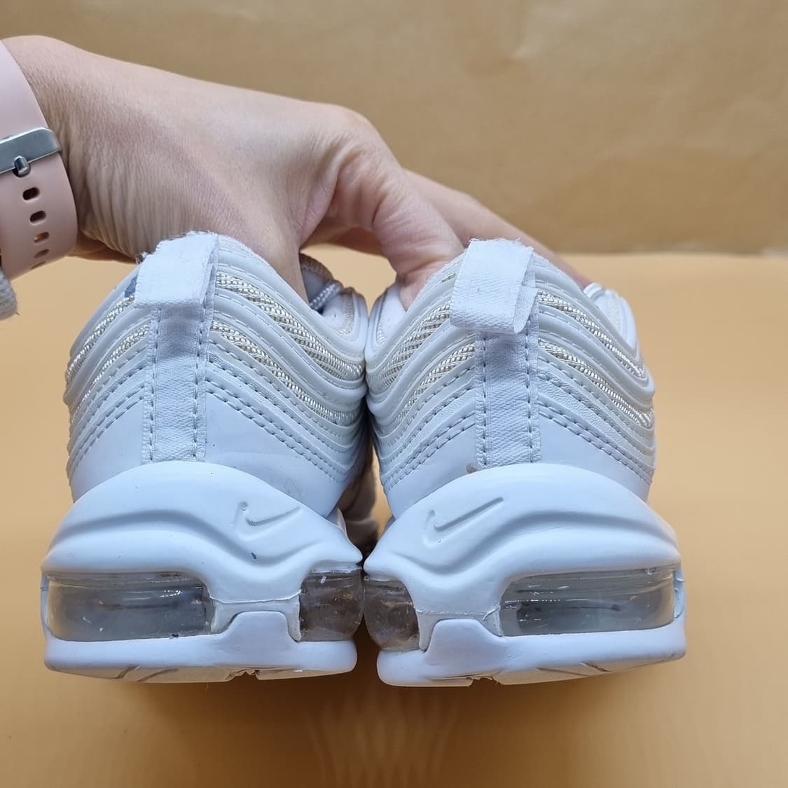 나이키 에어맥스97 화이트 여성운동화235. 상품이미지4