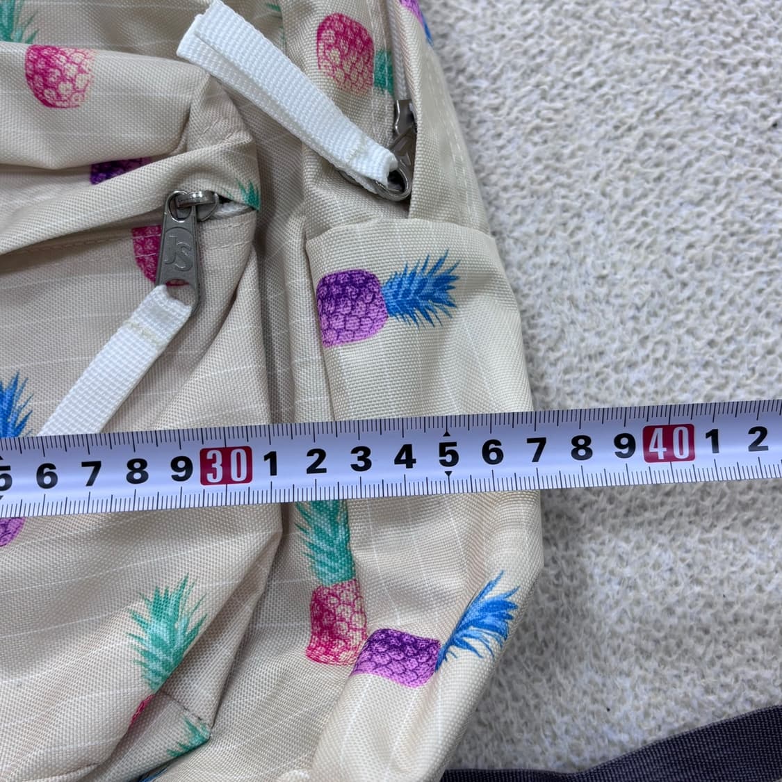 F 잔스포츠 파인애플 패턴 백팩 0420E 상품이미지7