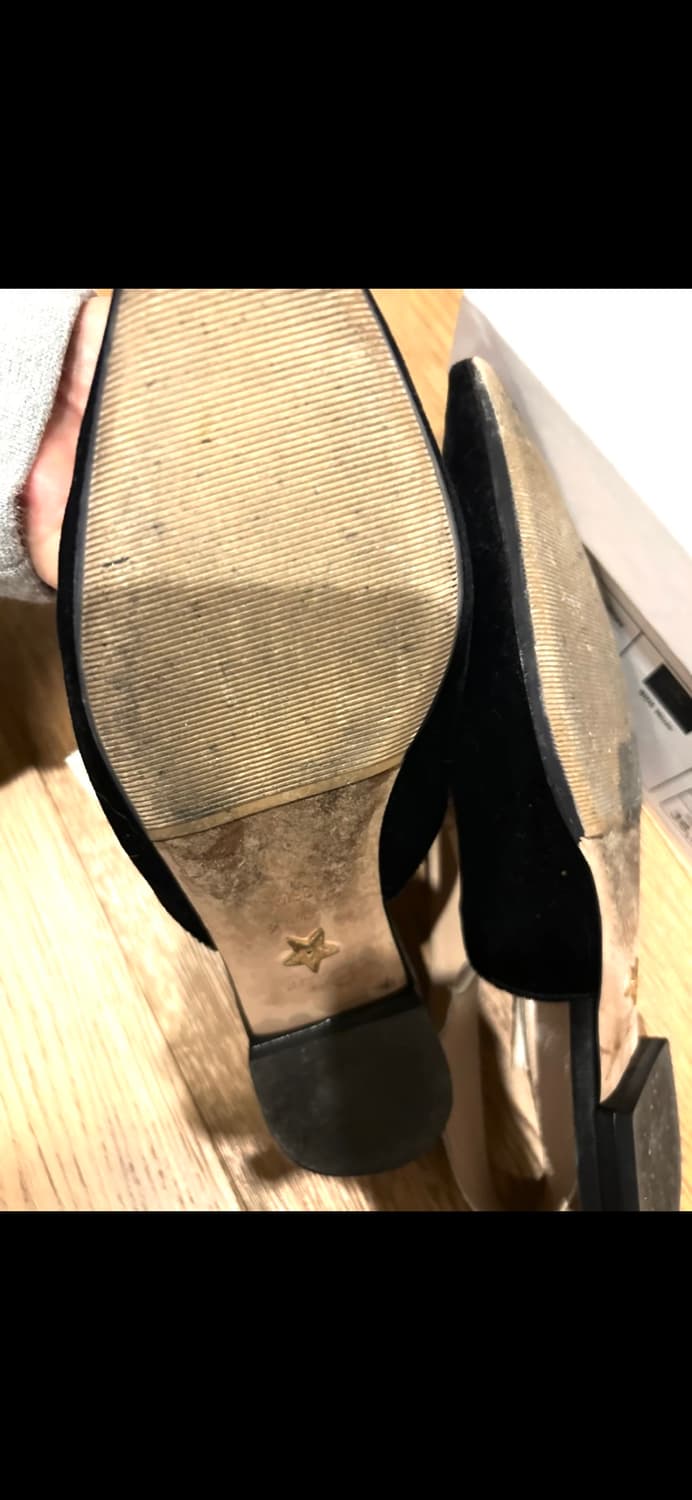 급처(거의새거) Dior 디올 자디올 슬링백 블랙 240 상품이미지3