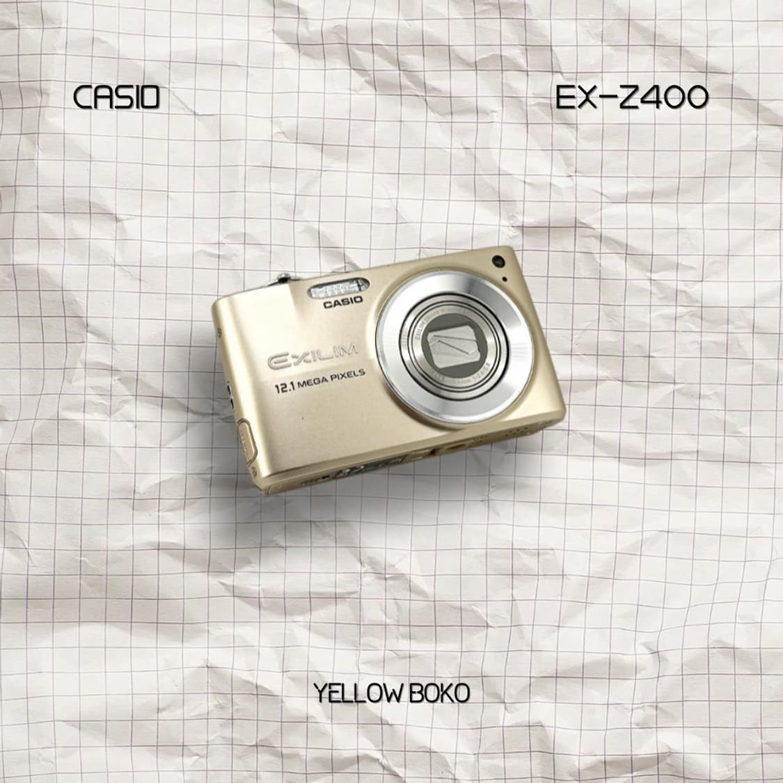 [💖태연픽!] CASIO 카시오 엑슬림 Z400 레트로 디지털 카메라 상품이미지1