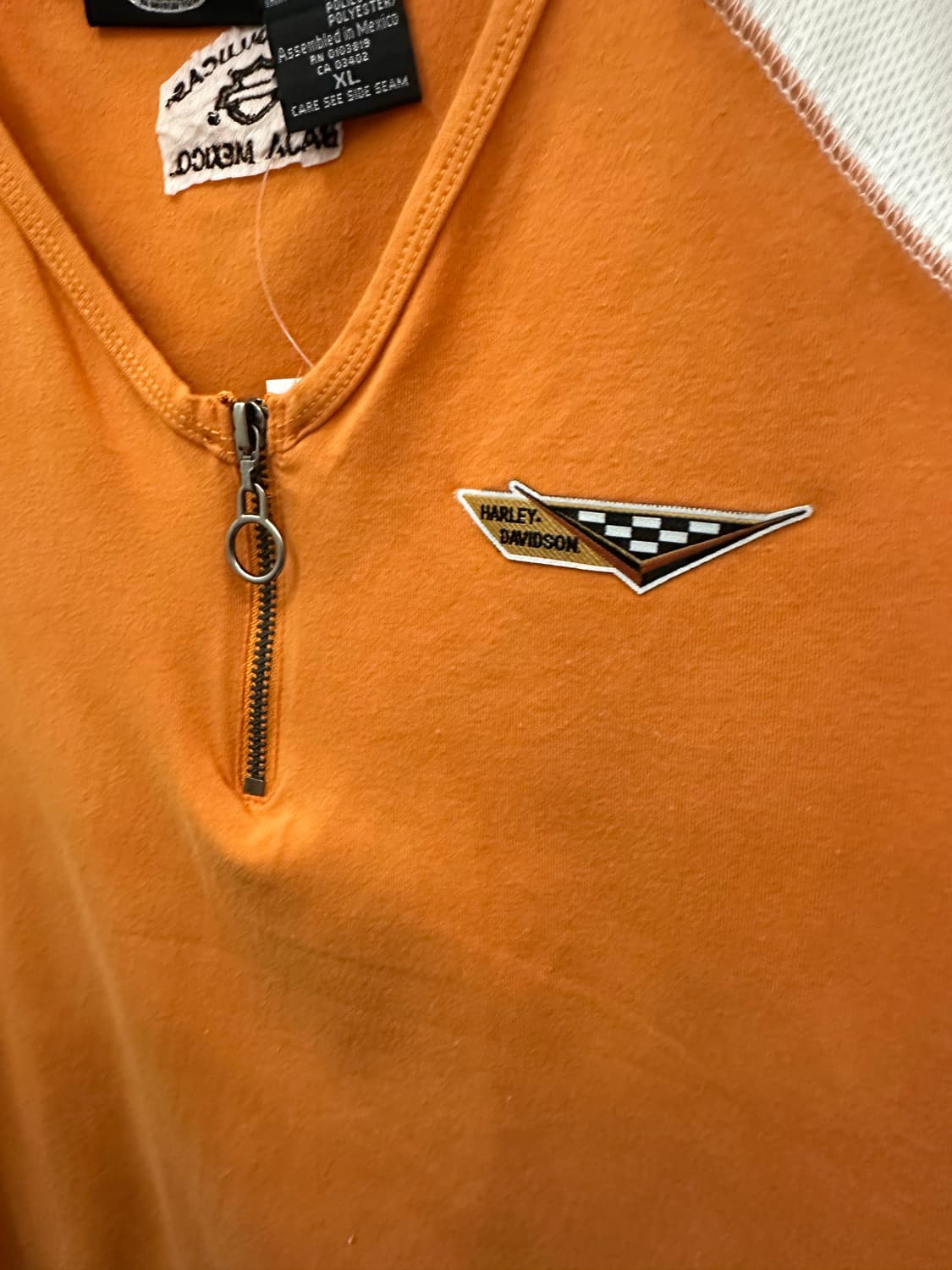 HARLEY-DAVIDSON 할리데이비슨 오렌지 슬리브리스 상품이미지2