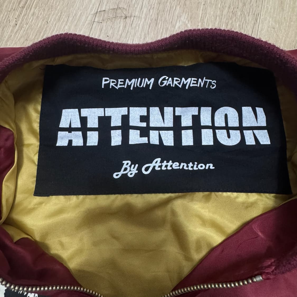 어텐션 프린팅 스트릿 항공점퍼 XL/105  상품이미지4