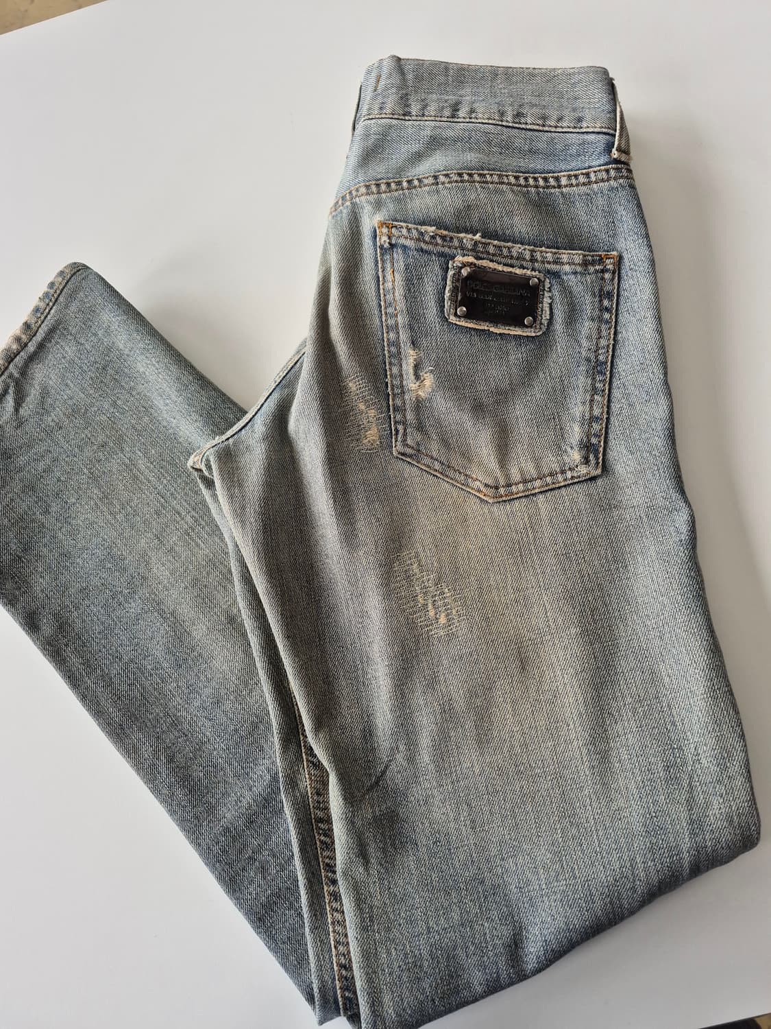 돌채가바나  워싱 청바지(MPT 상품이미지4