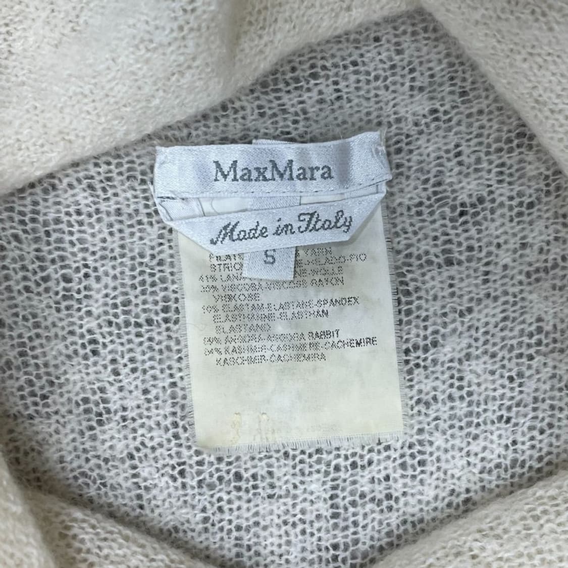 막스마라 하이넥 니트 원피스 v0464 상품이미지7