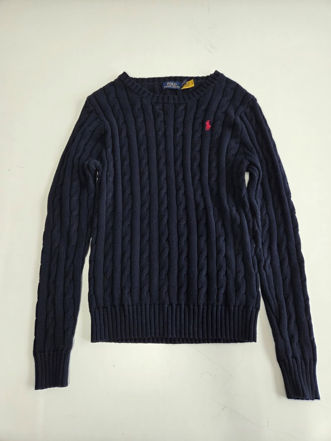 폴로 랄프로렌 케이블 코튼 니트 160/84A 상품이미지2