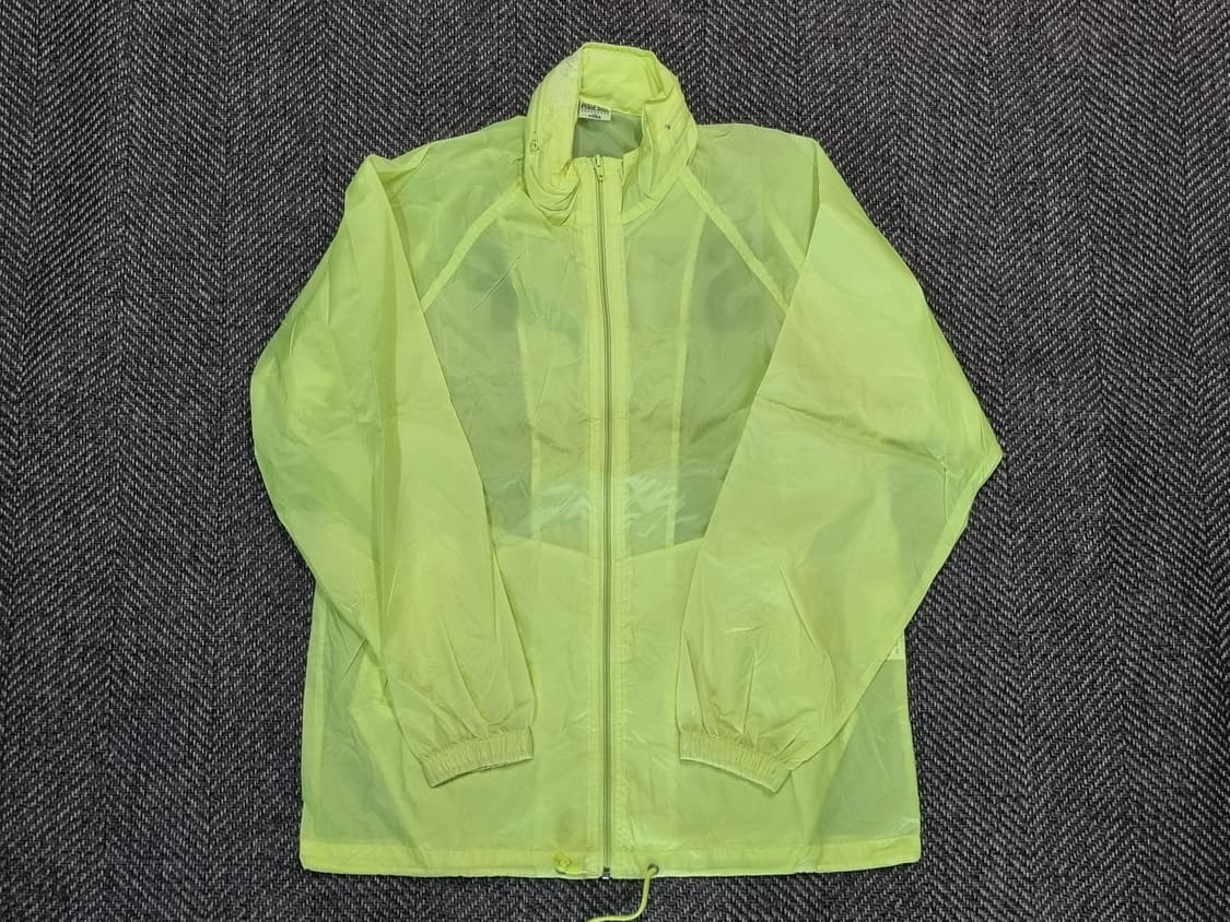 Print Star — 네온 옐로우 윈드자켓 상품이미지1