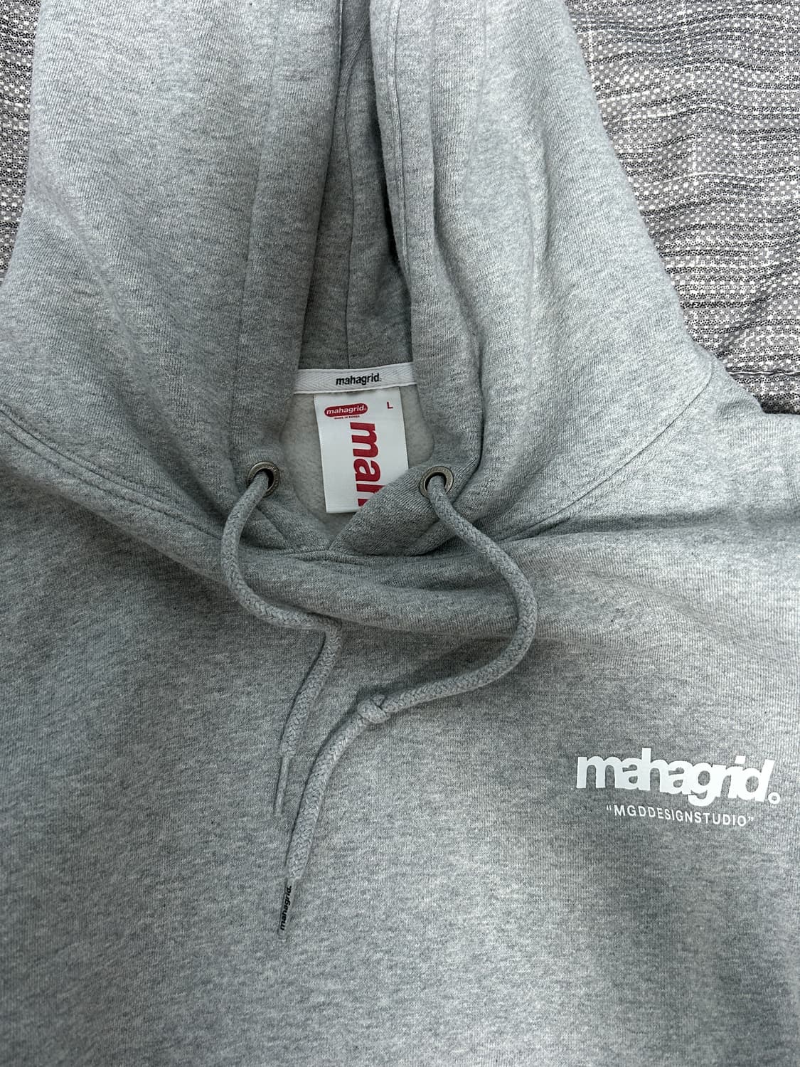 마하그리드 그레이 후드 L 상품이미지2