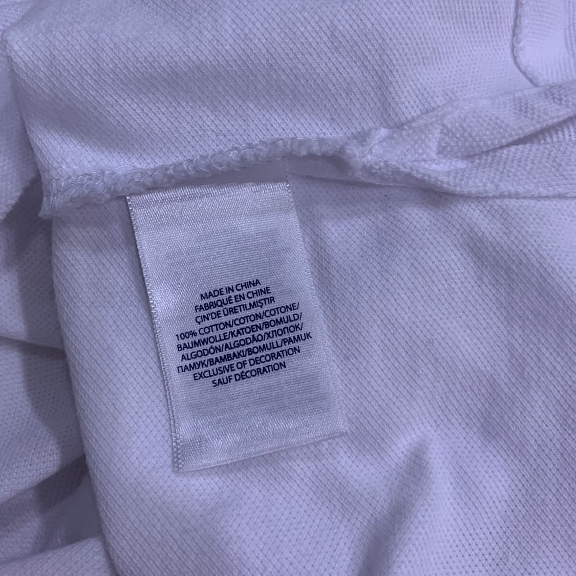 폴로 빅포니 화이트 블랙 상품이미지5