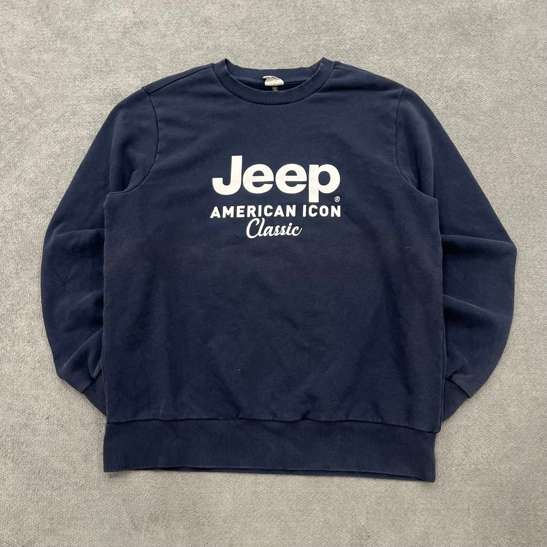 XL 지프 네이비 맨투맨 티셔츠 상품이미지1