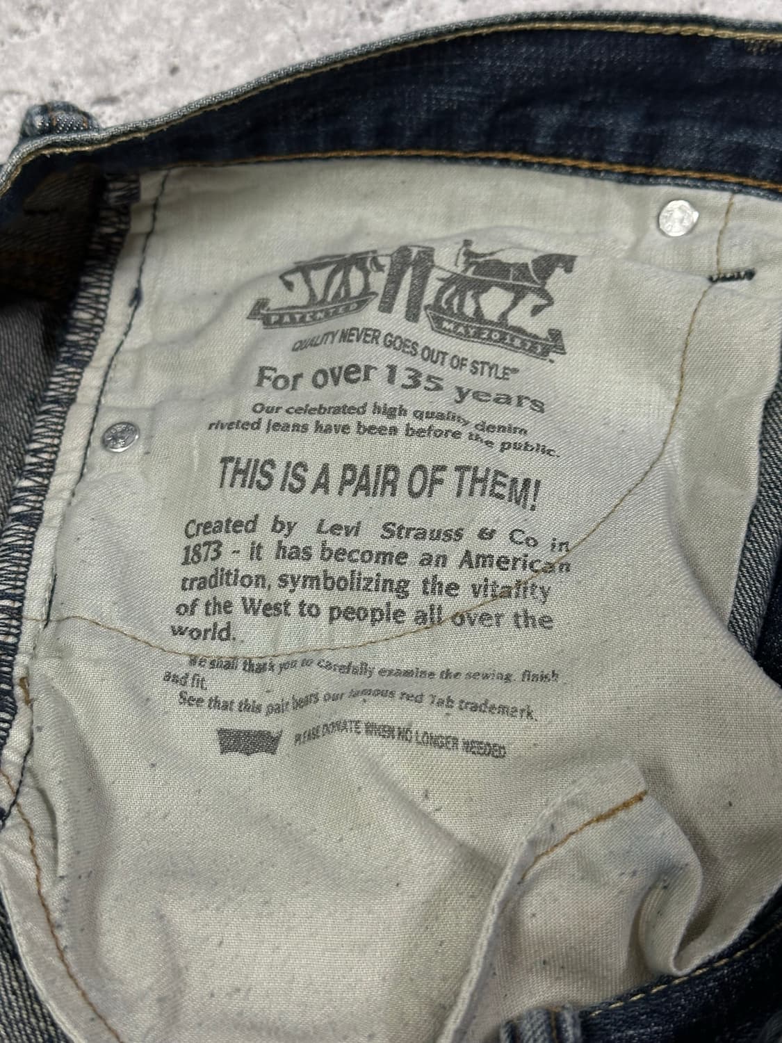 LEVI'S 569 루즈 스트레이트 /704 상품이미지5