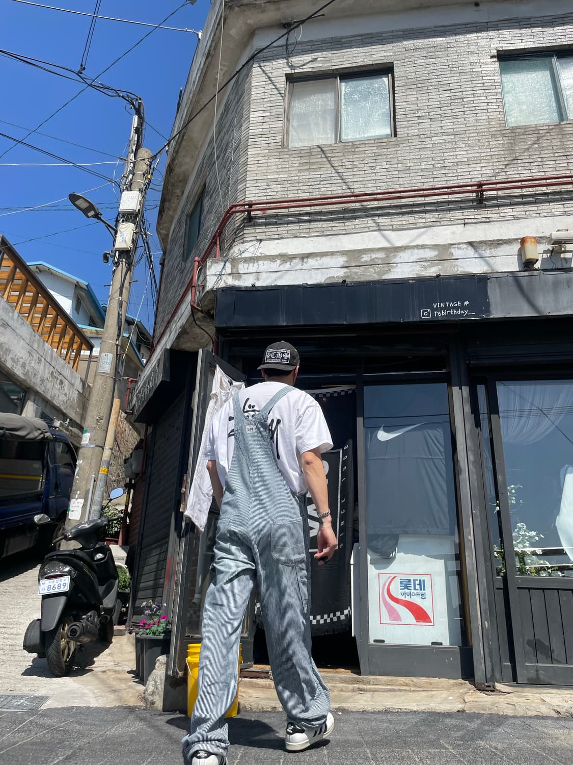 Lee 히코리 오버롤 (L) 상품이미지9