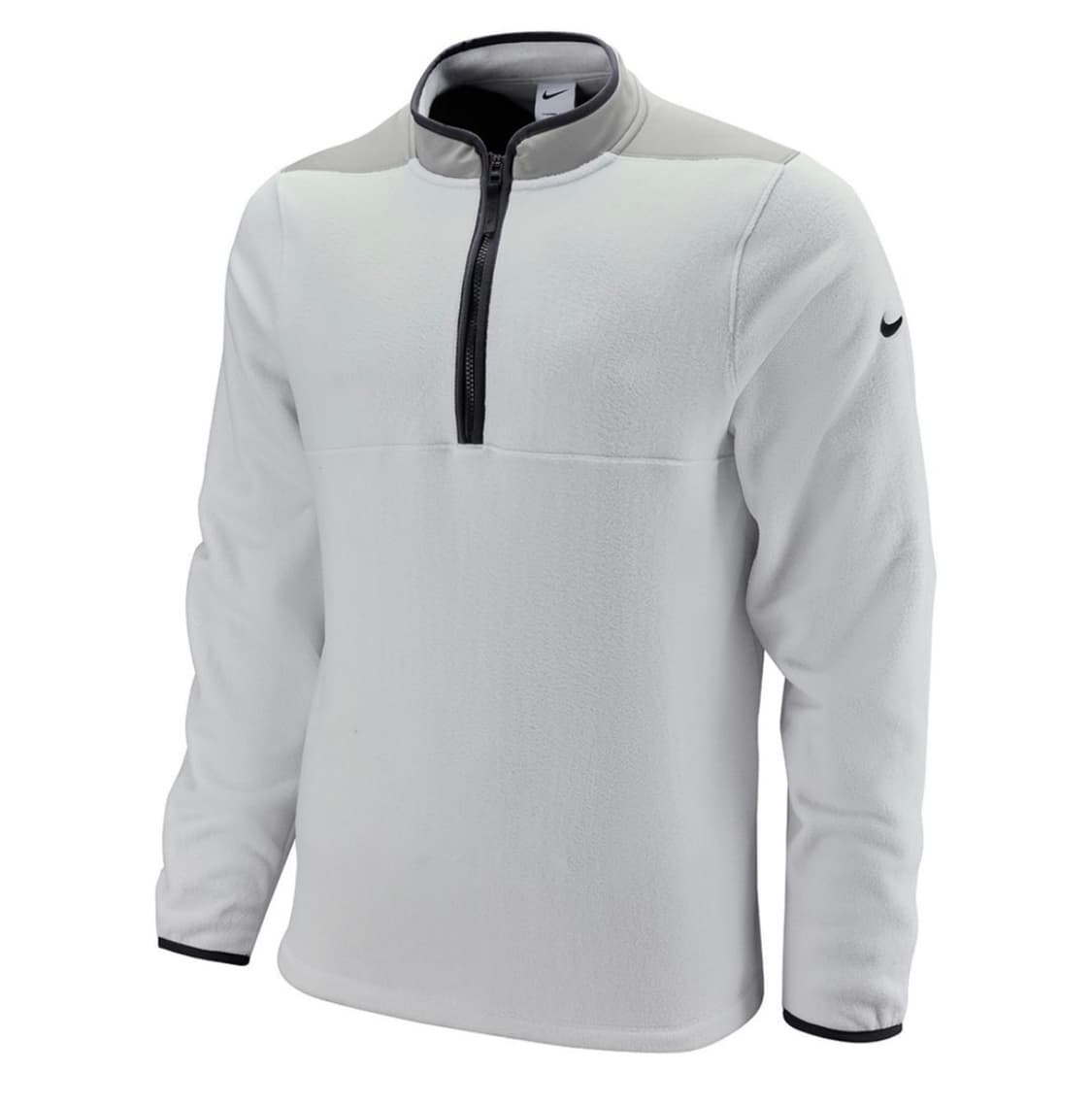 [M] Nike 나이키 스우시 아이보리 반집업 풀오버 후리스 상품이미지4