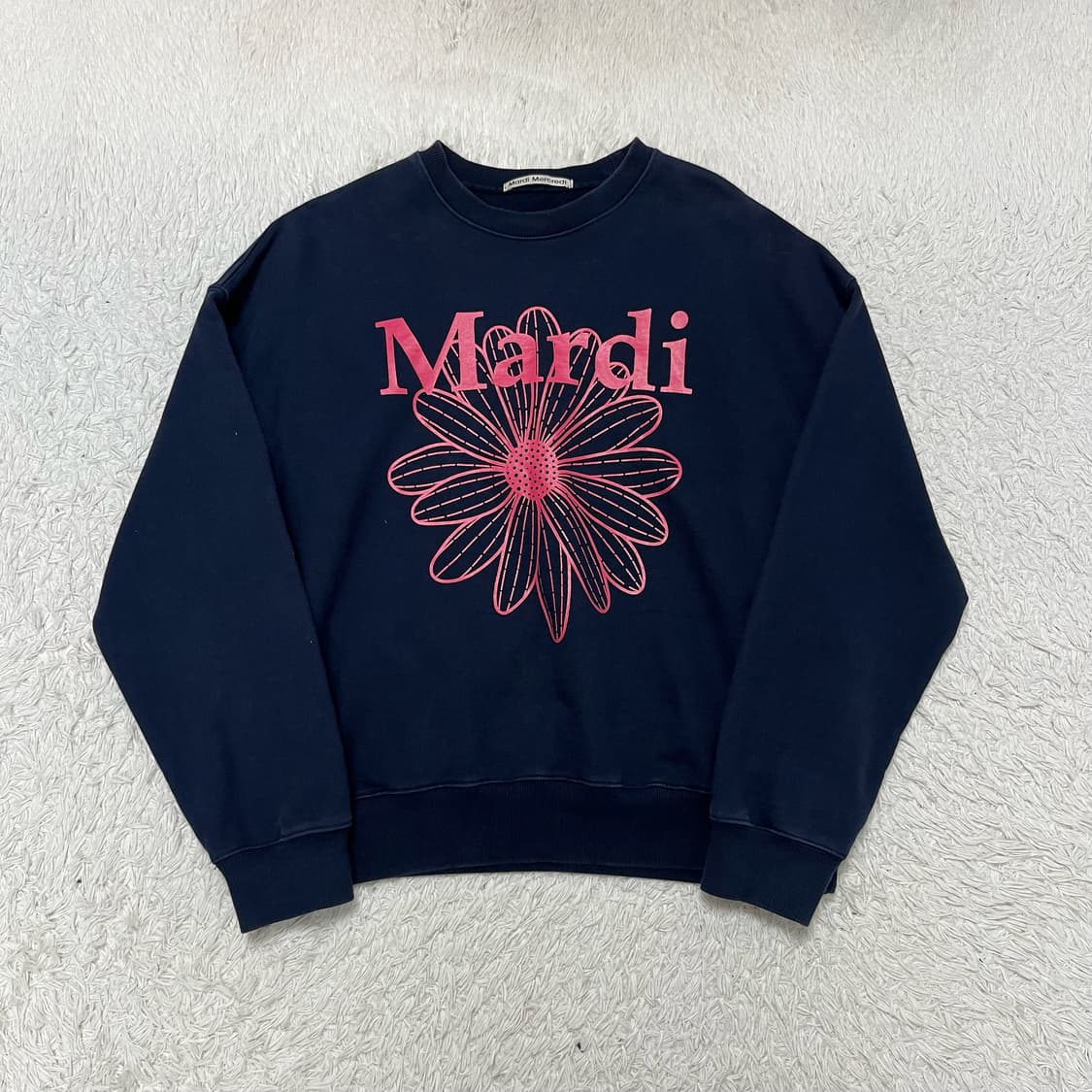 Mardi Mercredi Navy Sweatshirt 상품이미지4