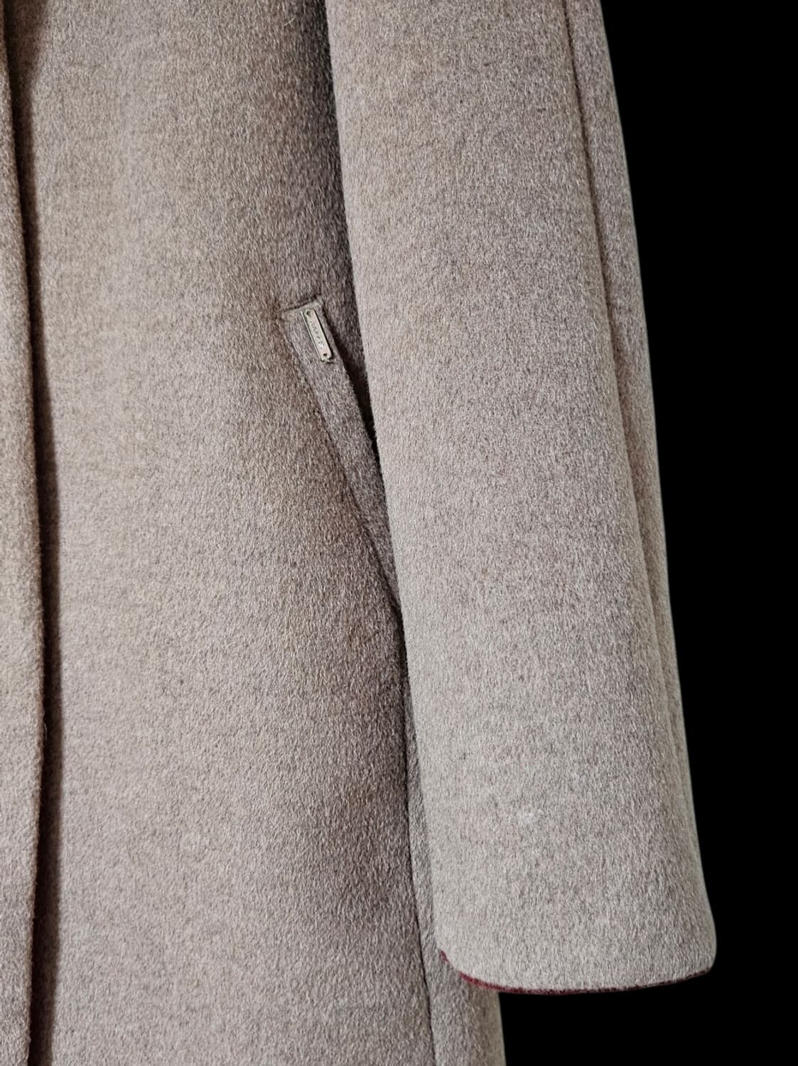 헤지스레이디스 울 하프코트 | 배색 안감 | 드라이 완료 A급 상품이미지7