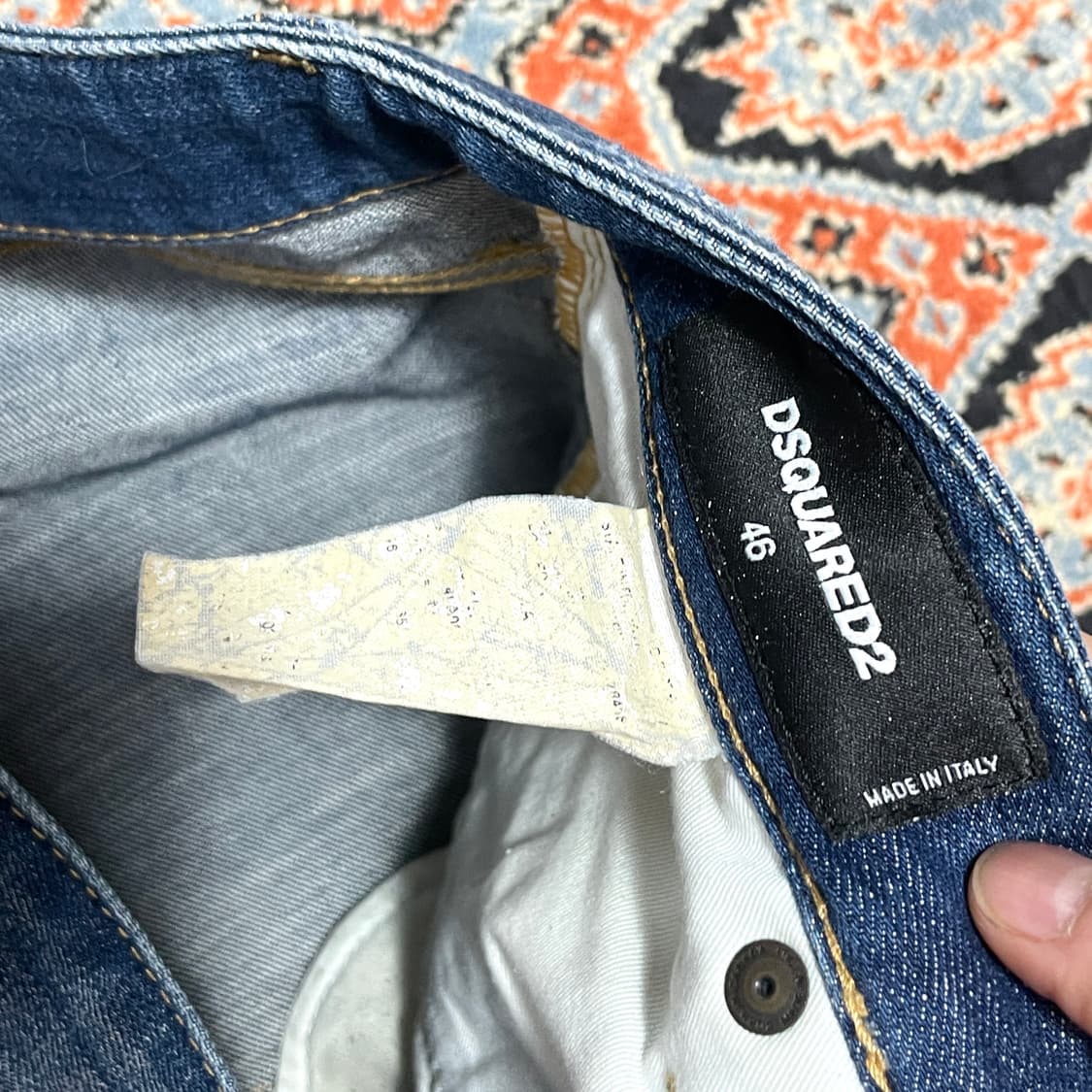 디스퀘어드2 중청 데님팬츠 남성46 상품이미지5
