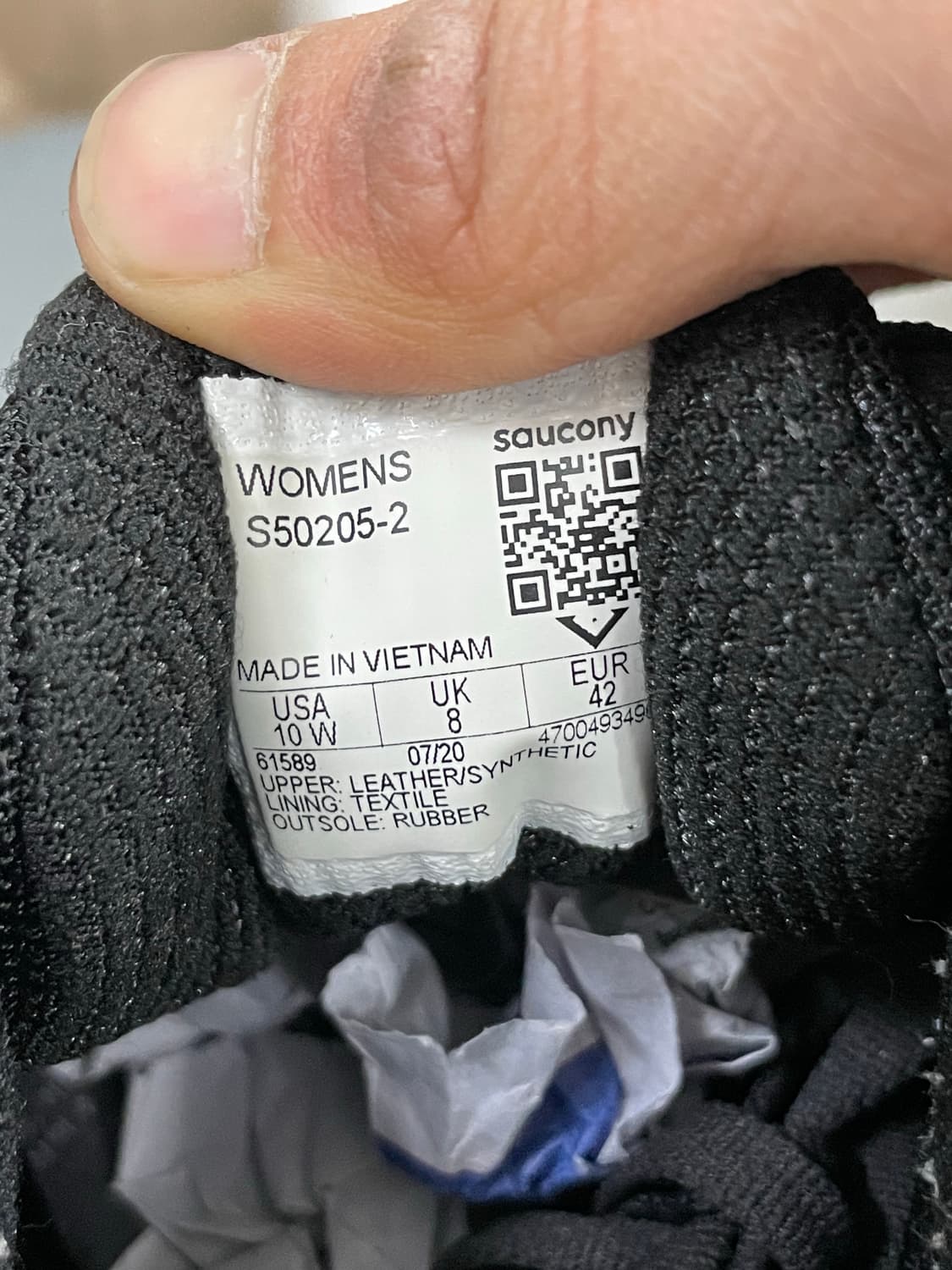 써코니 인테그리티3 워커 슈즈 블랙 uk8 (gr-4103) 상품이미지9