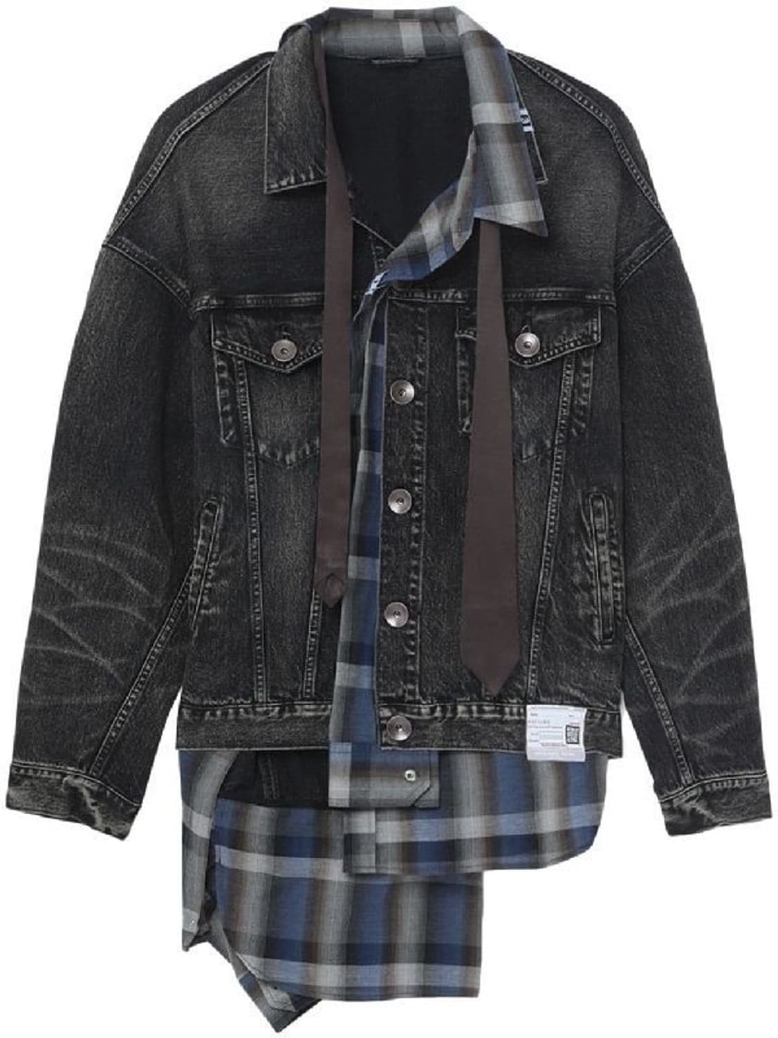 메종미하라야스히로 믹스 레이어드 데님[46] 상품이미지1