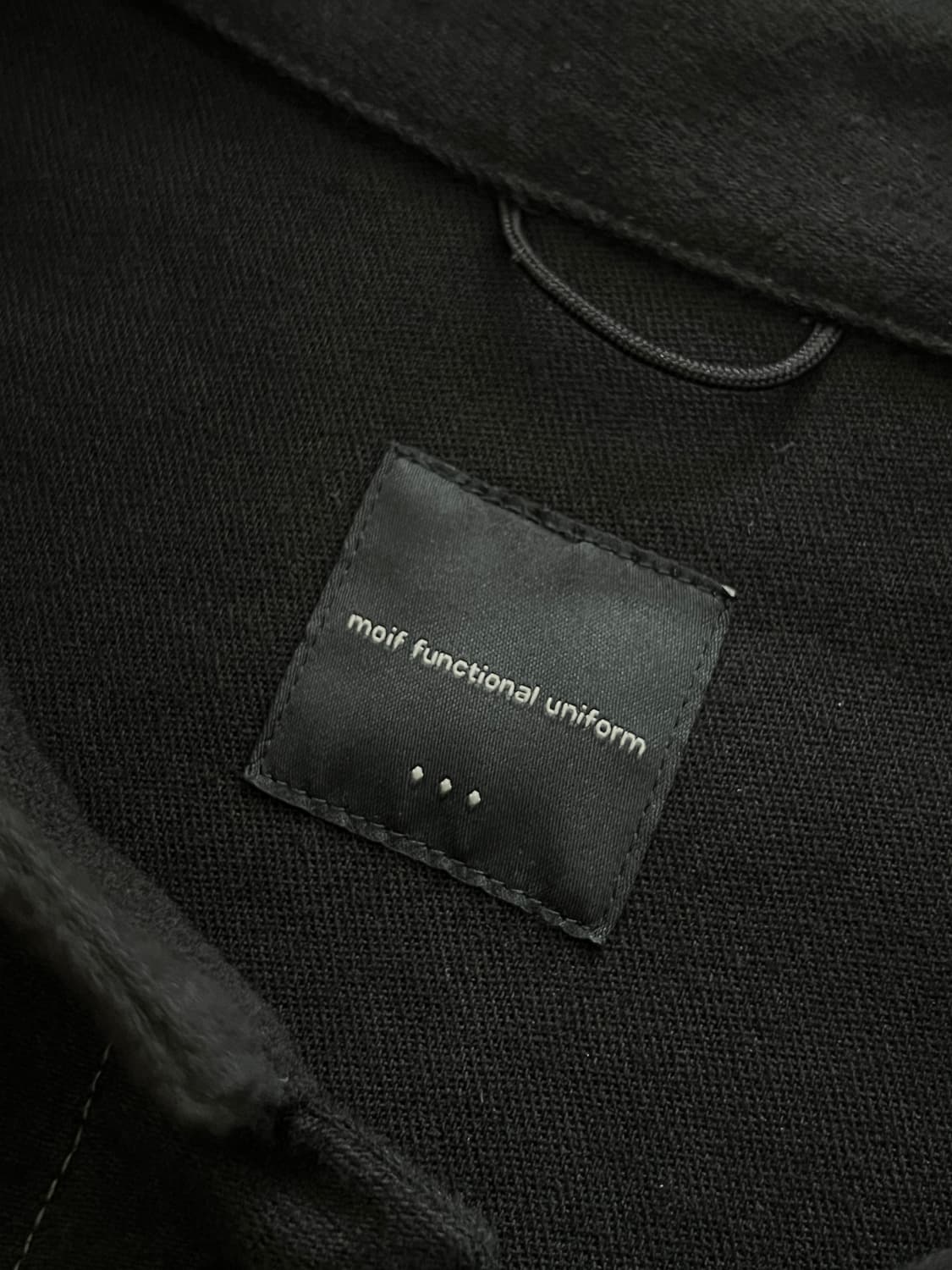 모이프(MOIF) 트러커 자켓 블랙 003 사이즈 상품이미지3