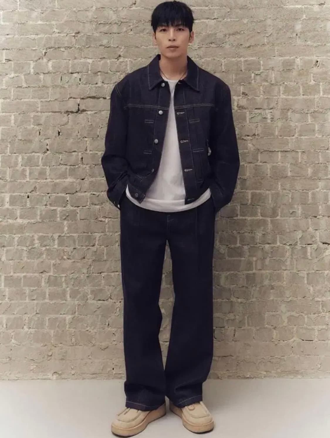 플랙 깡스타일리스트 셋업 생지데님 29 상품이미지2