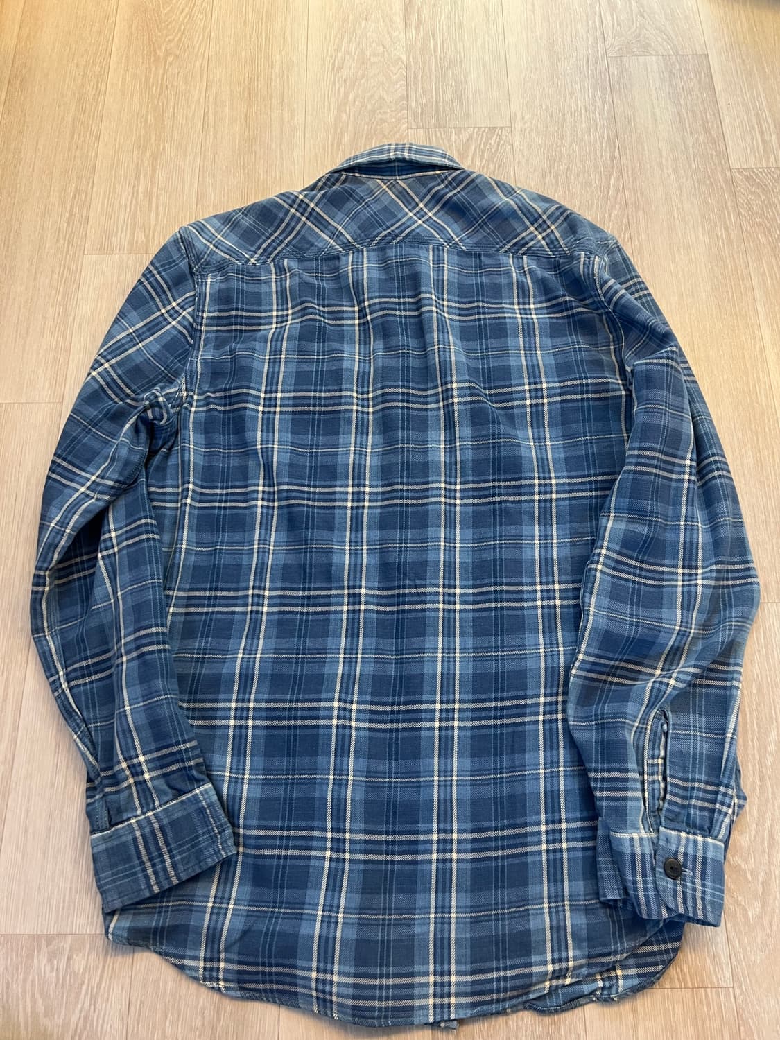 RRL flannel cotton shirts  M 상품이미지5
