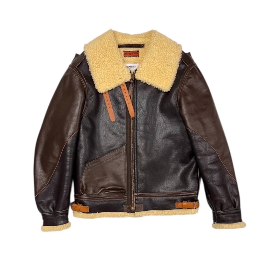 유나티드카 by 버즈릭슨 x 빔즈보이 B-3 무스탕 상품이미지1