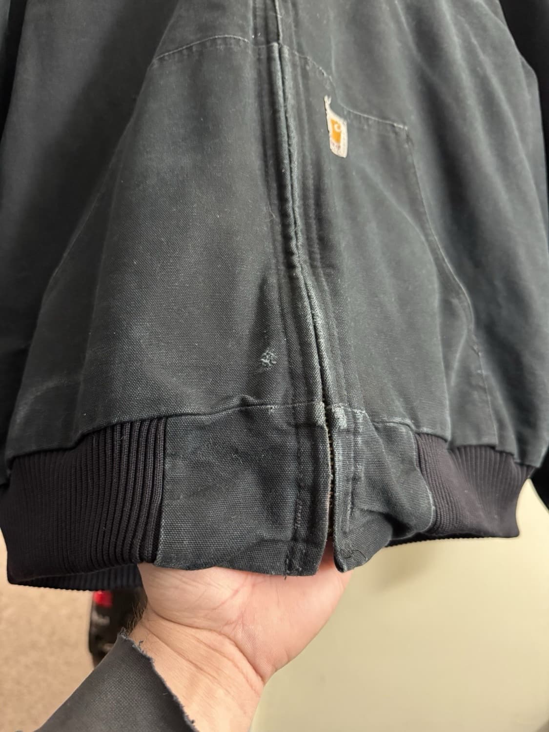 칼하트 J140 유니온 후드 자켓 블랙 상품이미지6