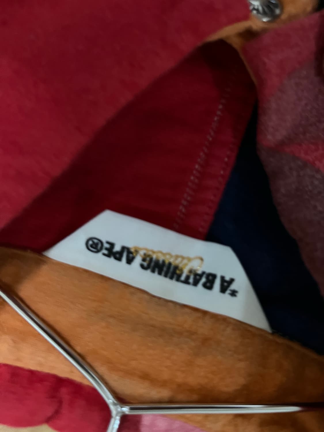 베이프 아카이브 크레이지카모 패치 셔츠 상품이미지7