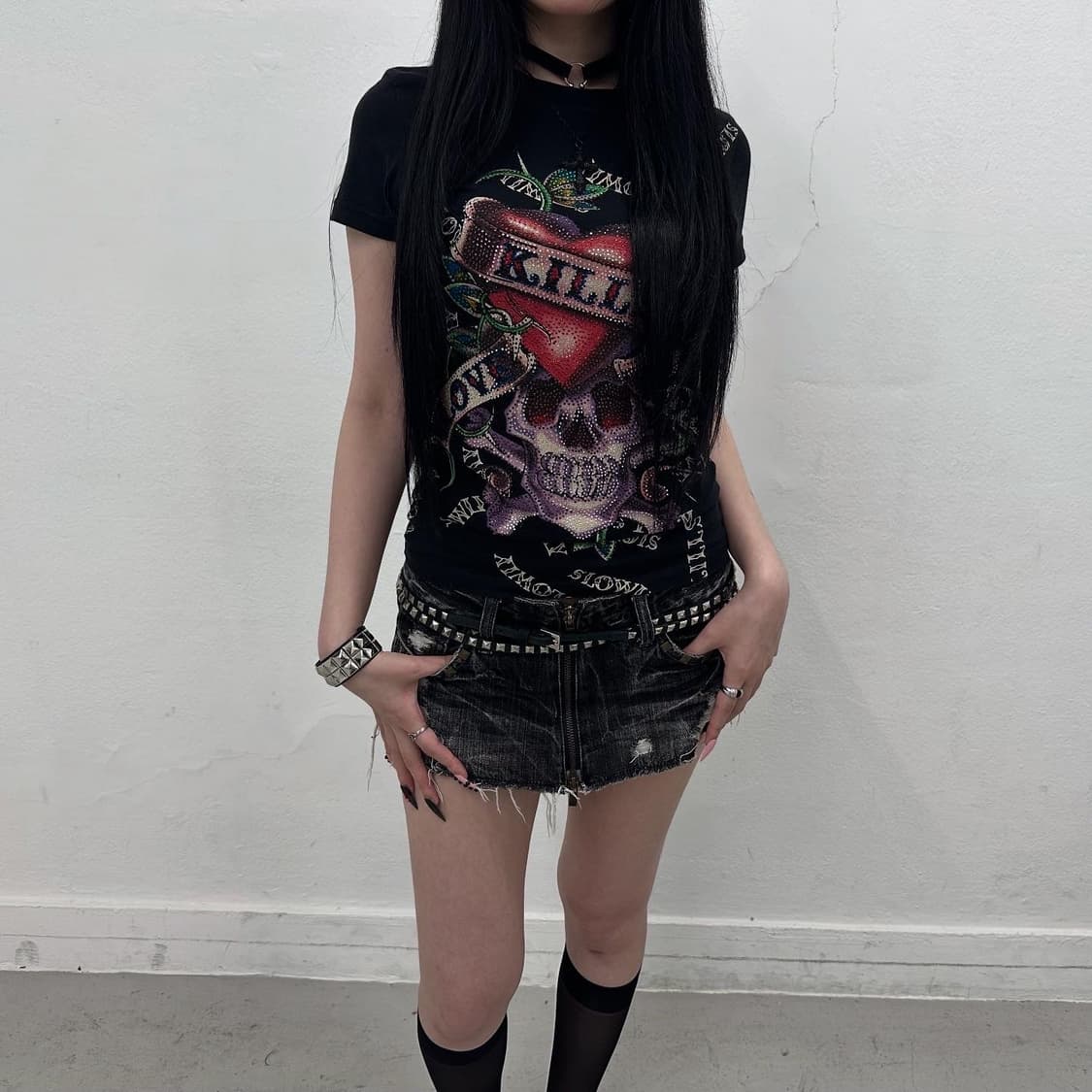 Ed hardy skull short sleeve 상품이미지2