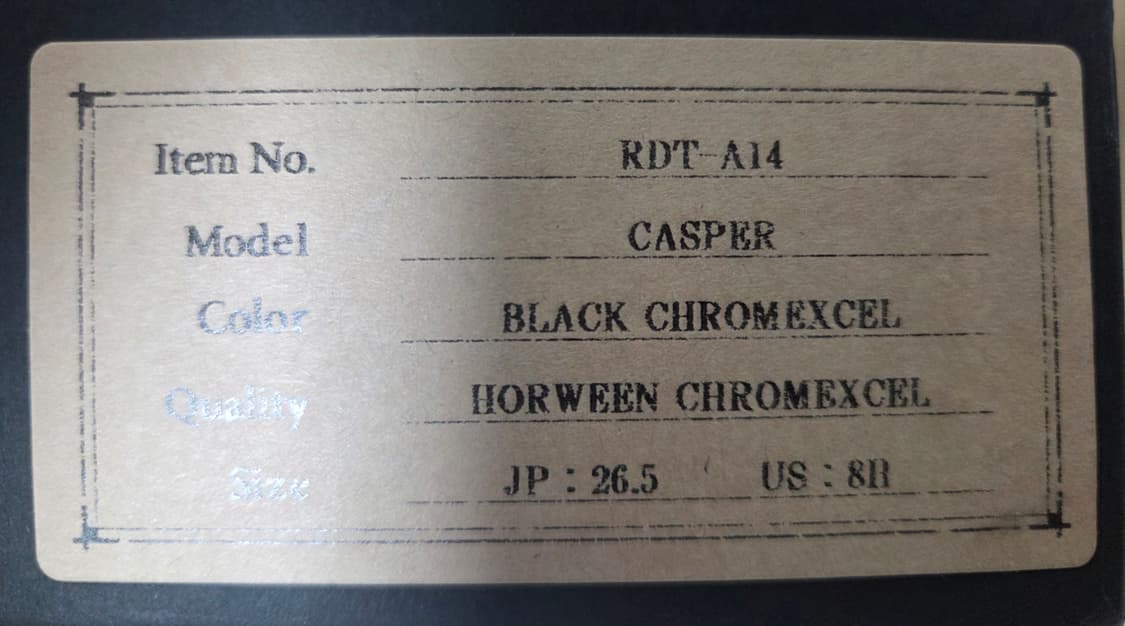 [265] 롤링덥트리오 캐스퍼 블랙 호윈 크롬엑셀 상품이미지8