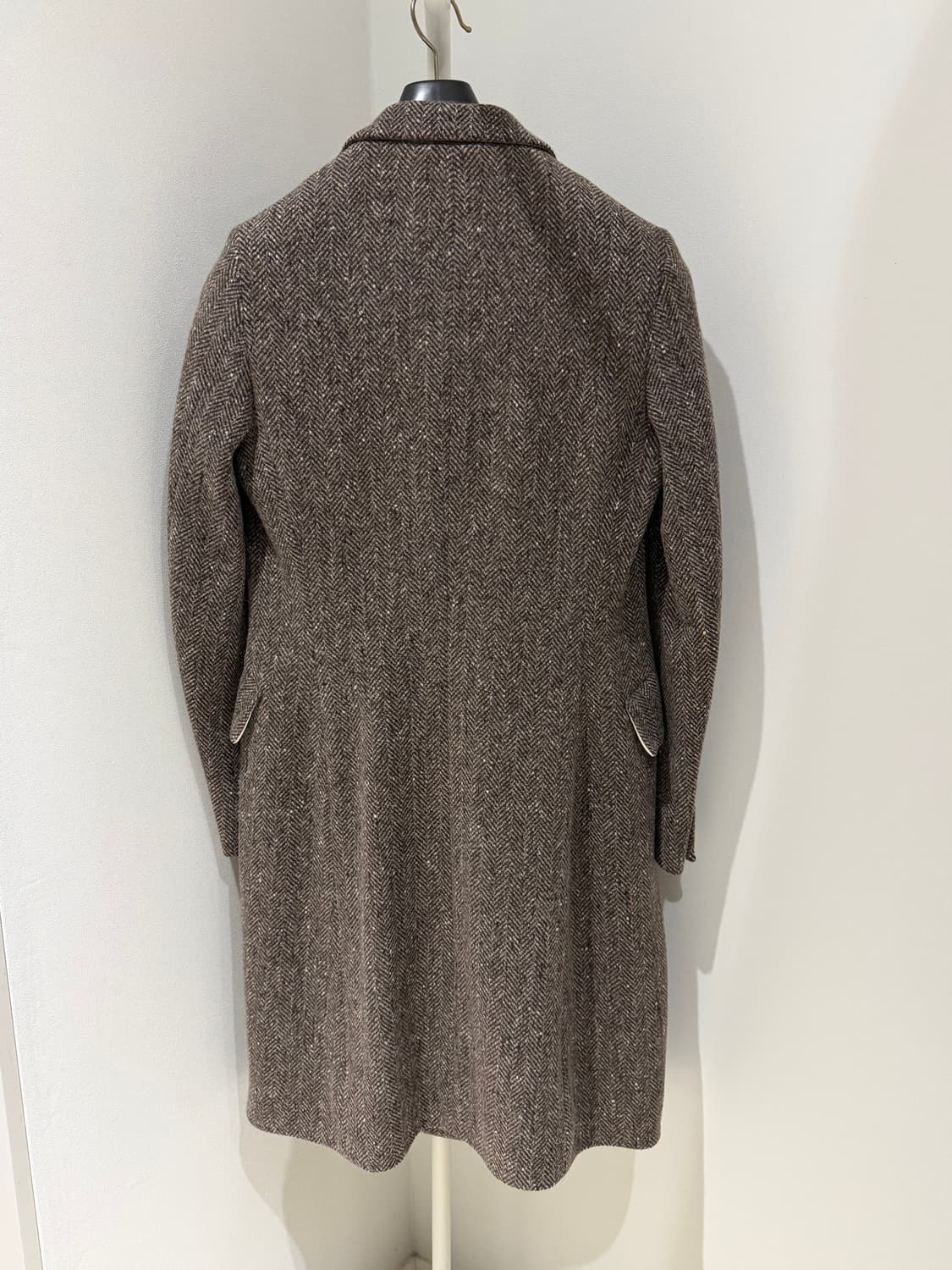 [38IT=44-55] 질샌더 캐시미어 헤링본 코트 상품이미지2