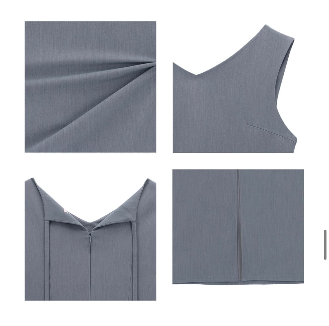 시티브리즈 스트링 슬리브리스 롱 원피스_VINTAGE BLUE 상품이미지6