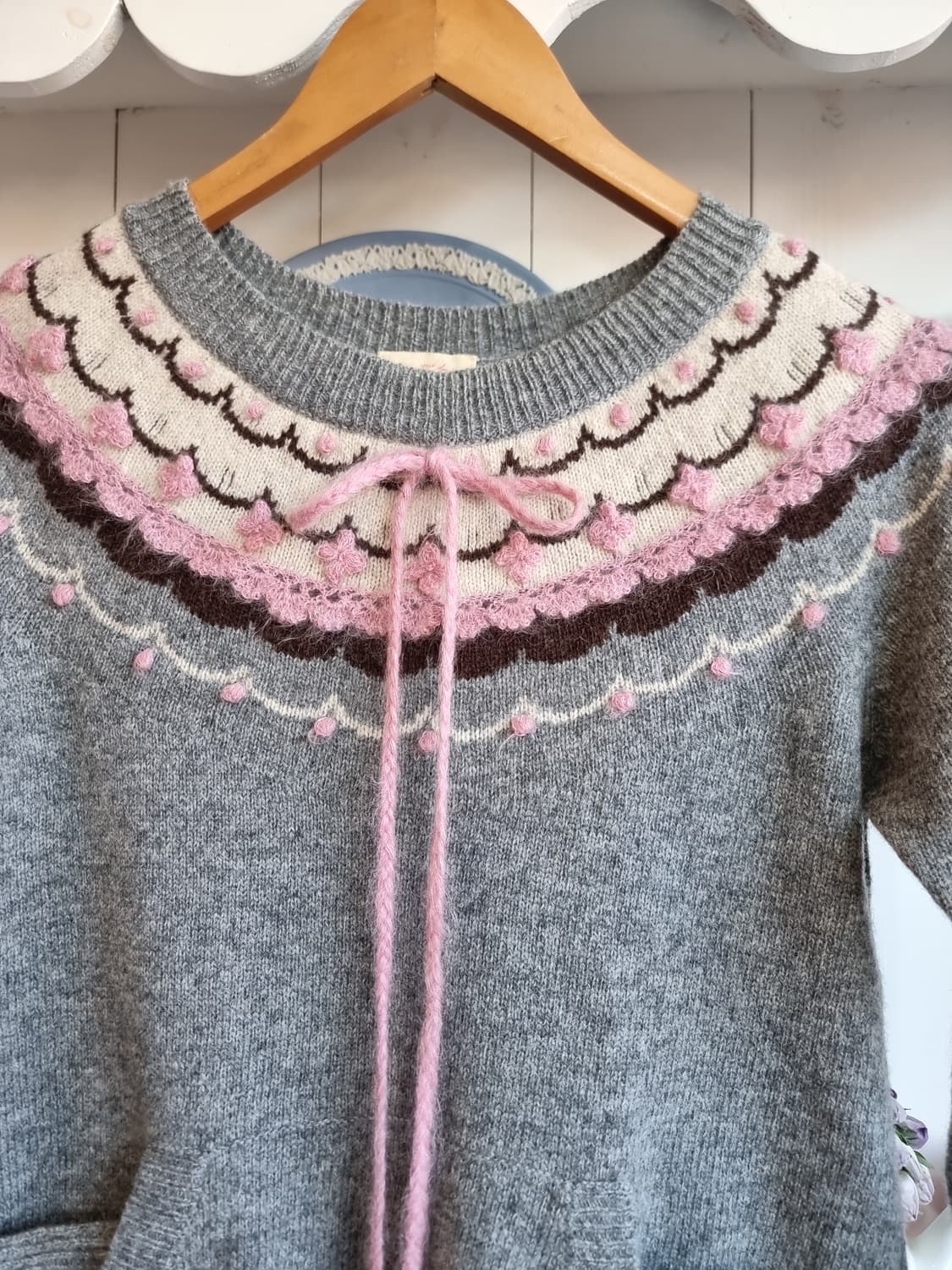 레베카 테일러(Rebecca Taylor) 모리걸 니트 원피스 상품이미지4