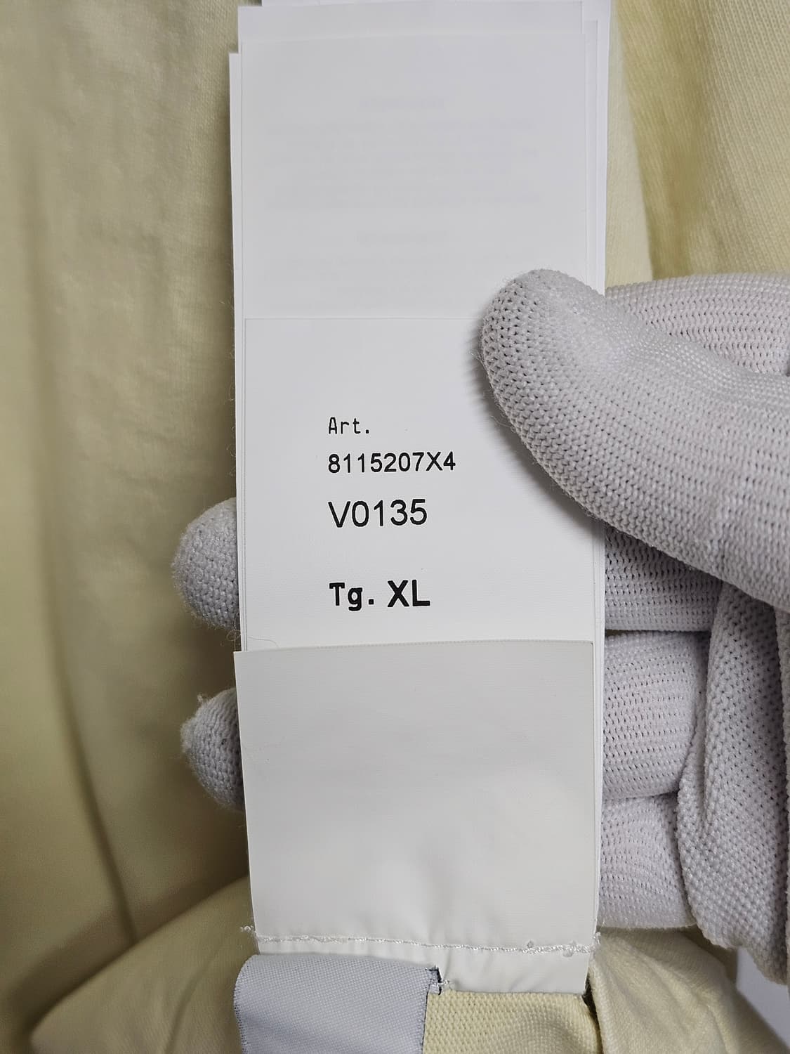 스톤아일랜드 마리나 오버사이즈 핏 리플렉티브 티셔츠 (새상품) 상품이미지6