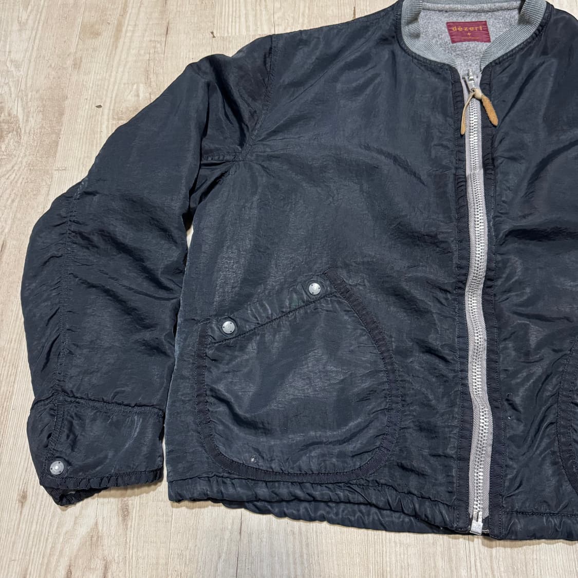 DEZERT+ 80s MA-1 나일론 블루종 (레드라벨) 상품이미지7