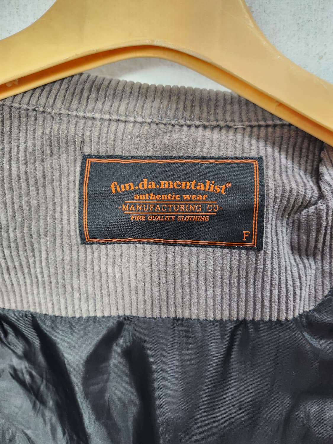 fun.da.mentalist 코듀로이 자켓 105 XL 상품이미지7