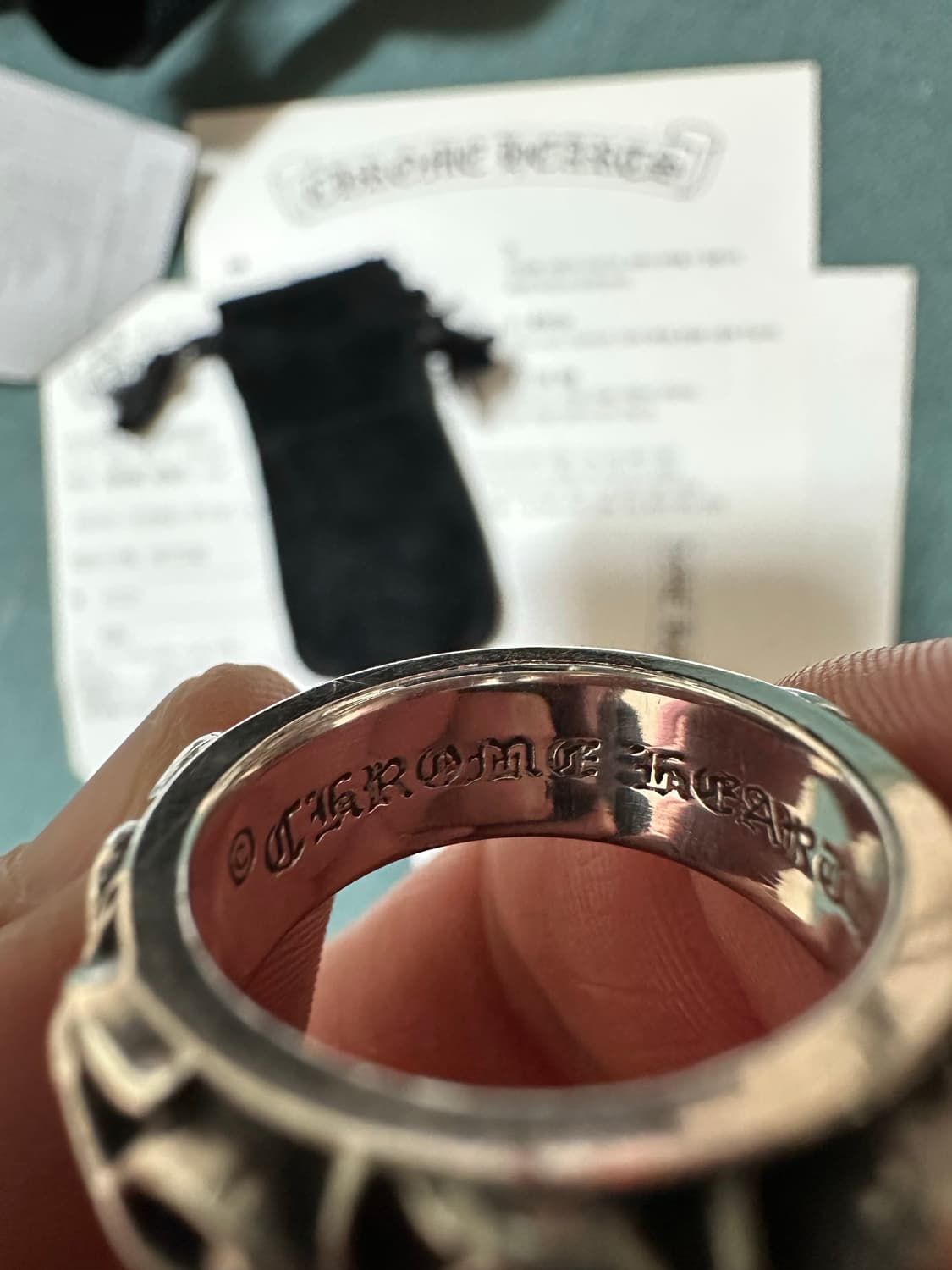 크롬하츠 이터니티바인밴드링 US7.5 상품이미지5