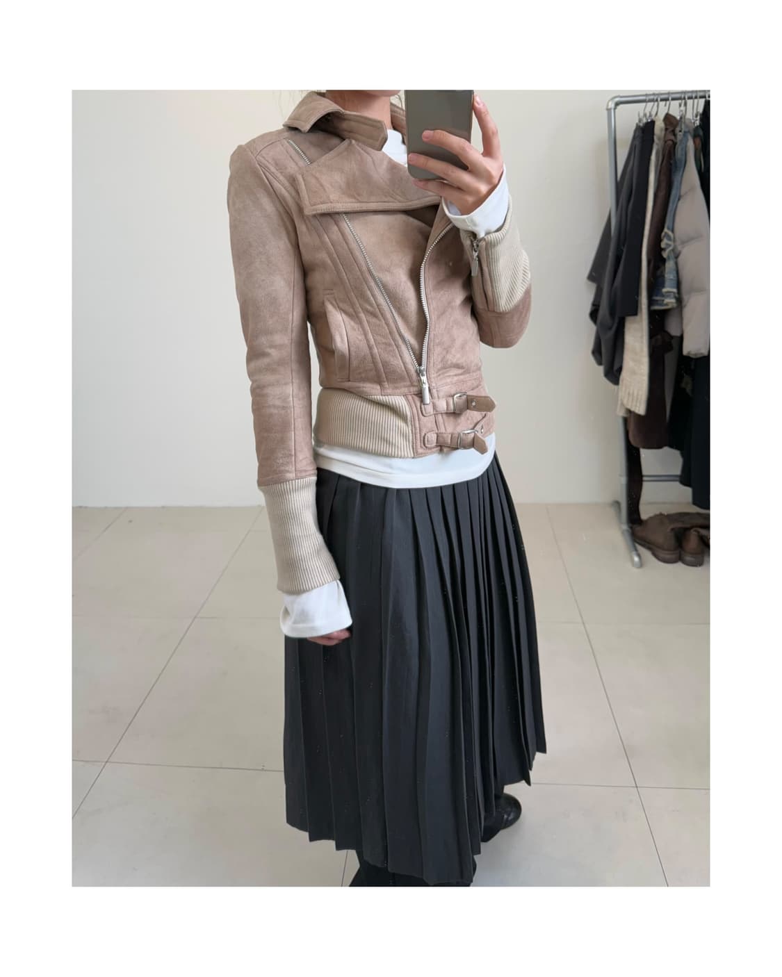 빈티지 스웨이드 자켓 상품이미지1