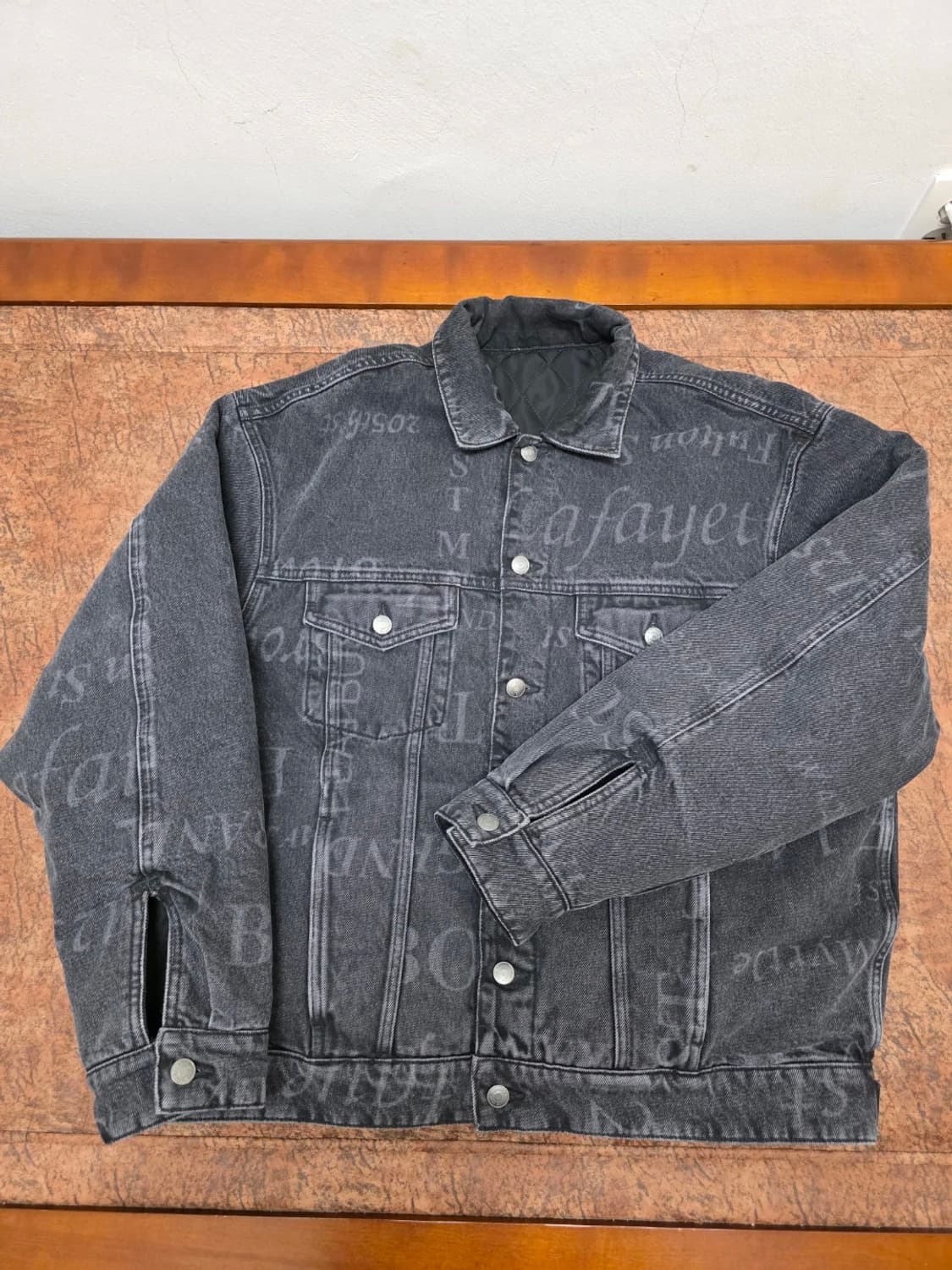 슈프림 x 마틴 로즈 24FW 리버시블 트러커 자켓 워시드 블랙 L 상품이미지1