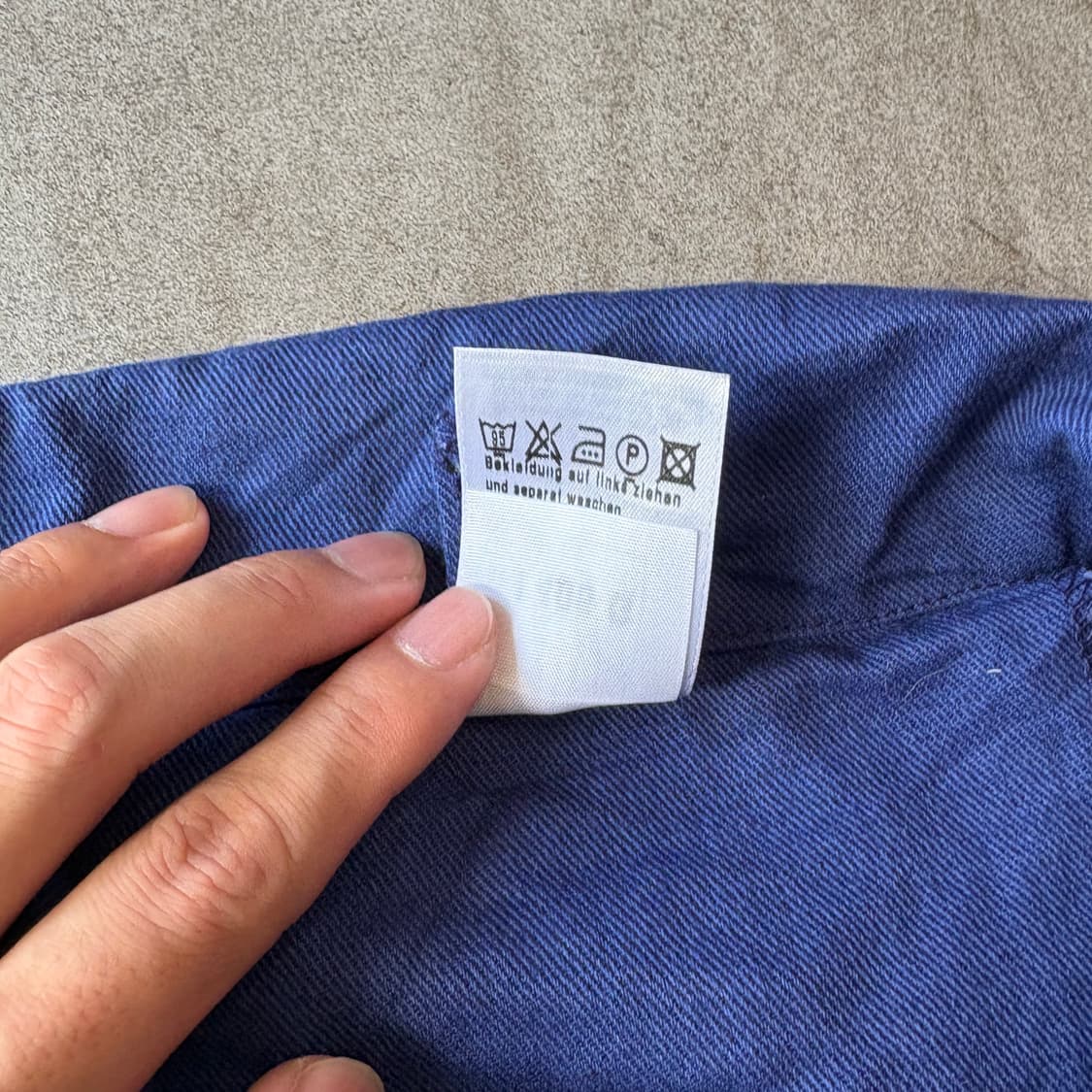 90s 90년대 빈티지 프랑스 생산 프렌치 워크 자켓 상품이미지7