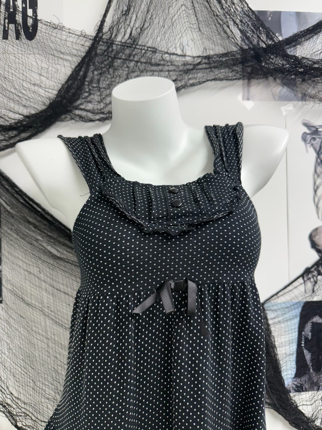 Fairy mood dot lace onepiece 상품이미지2