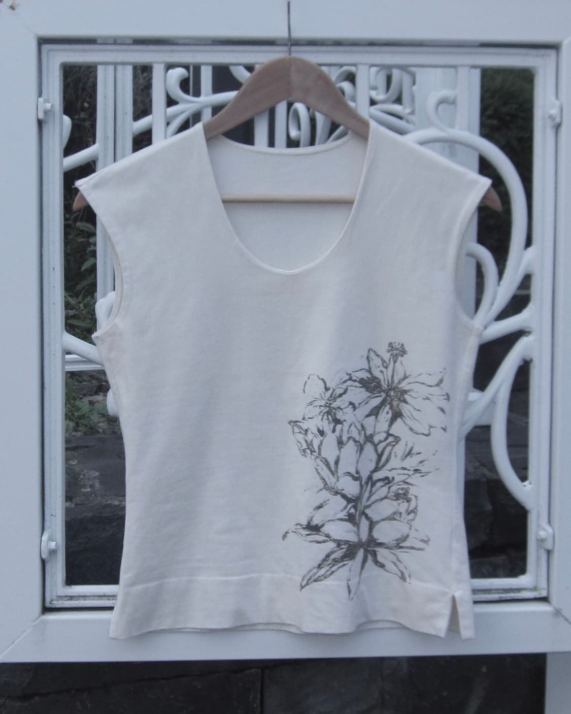 vintage Christian Aujard sleeveless top 상품이미지1