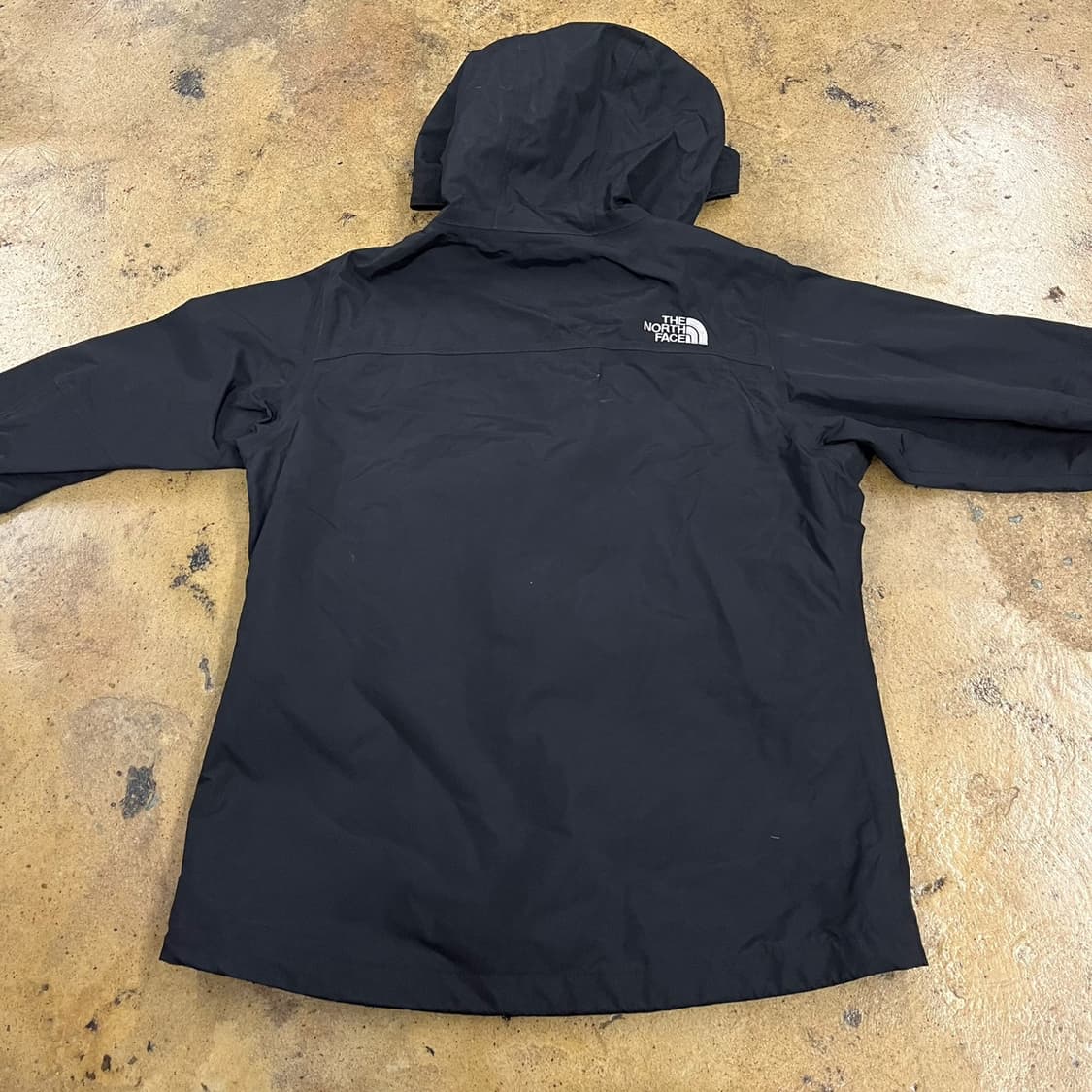[정품/85] 노스페이스 블랙 바람막이 후드 자켓 b17 상품이미지4
